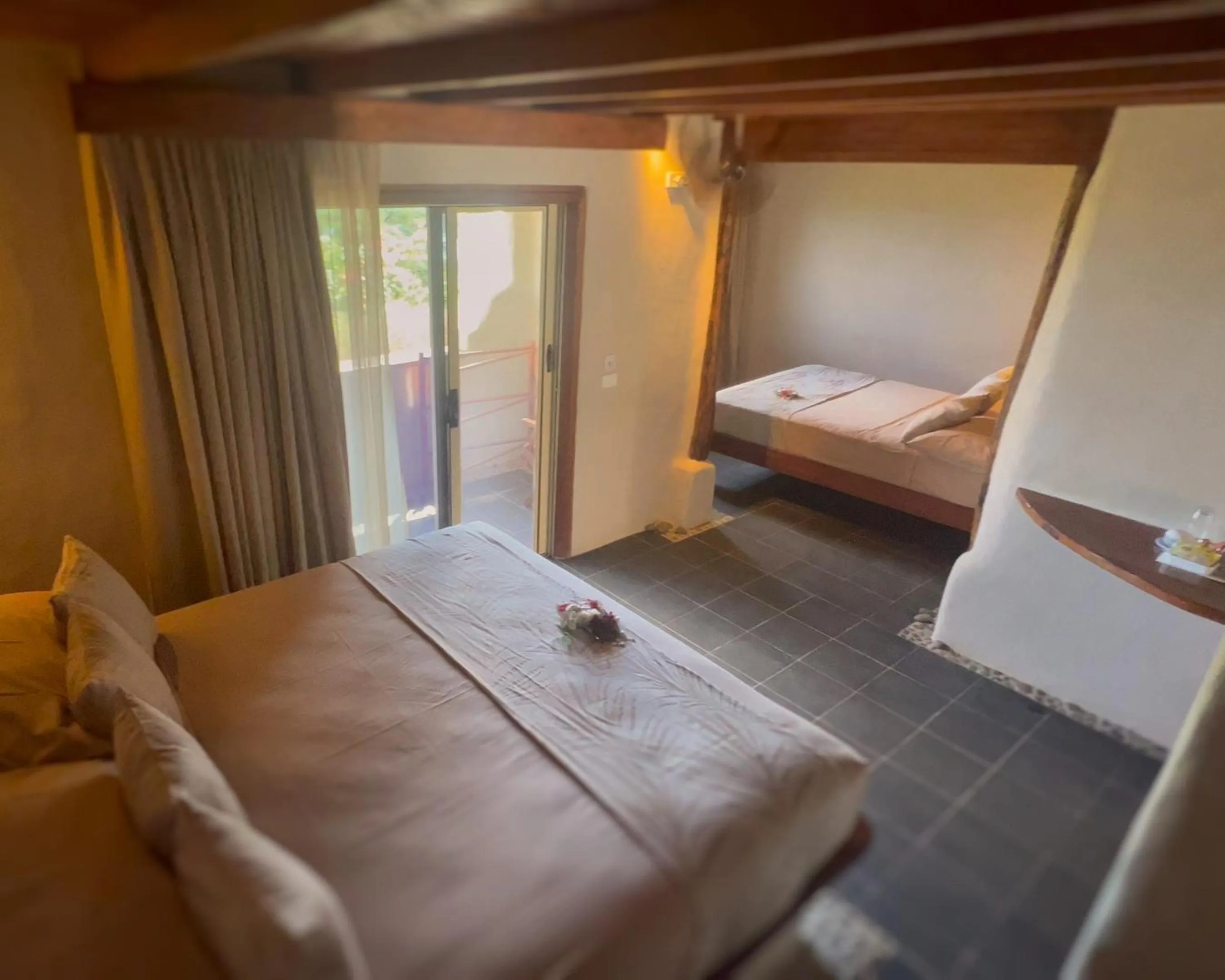 Bed in Rockwater Resort