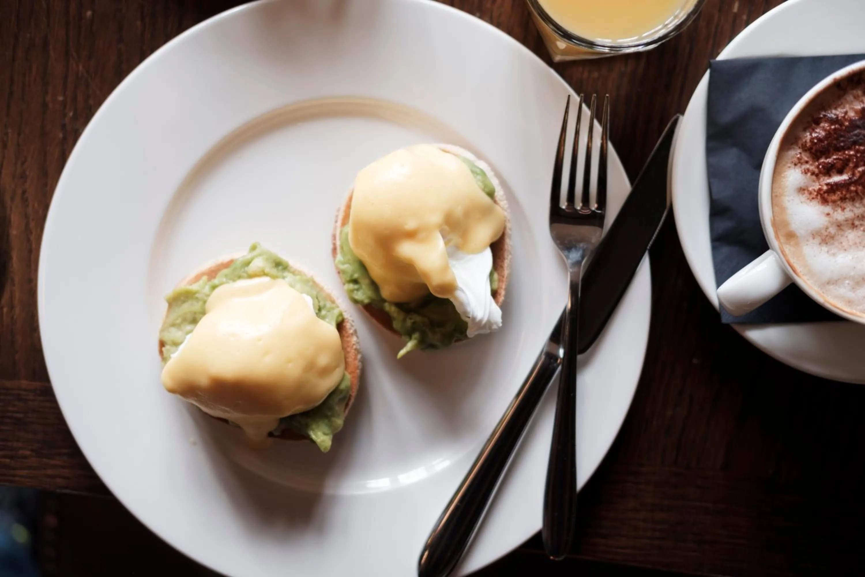 Food in The White Swan Hotel