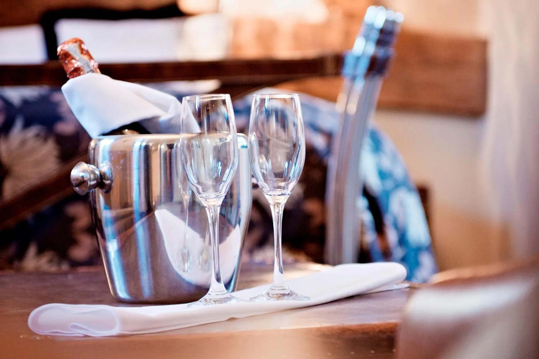 Alcoholic drinks in The White Swan Hotel