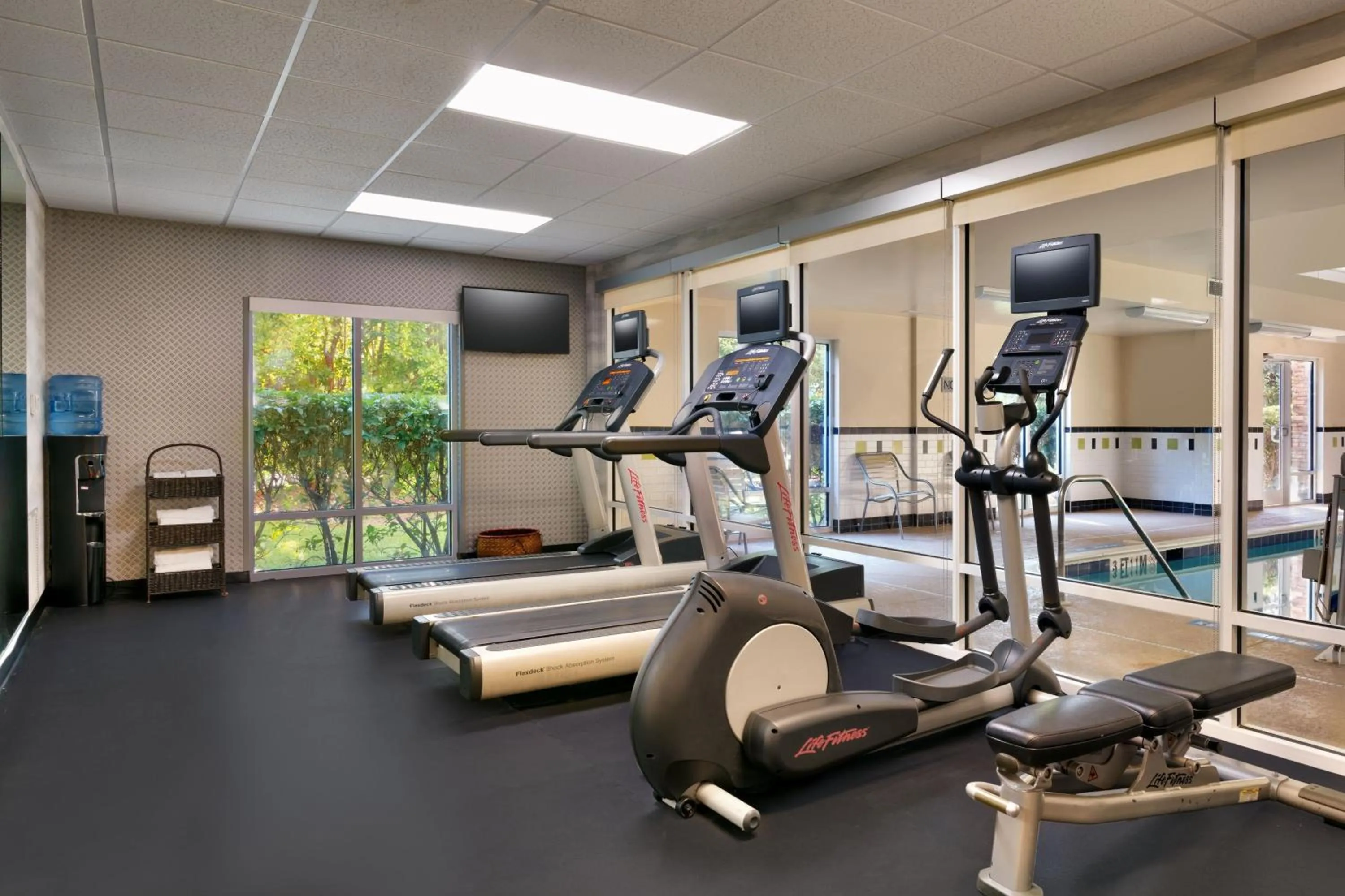 Fitness centre/facilities in Fairfield Inn & Suites by Marriott Tallahassee Central