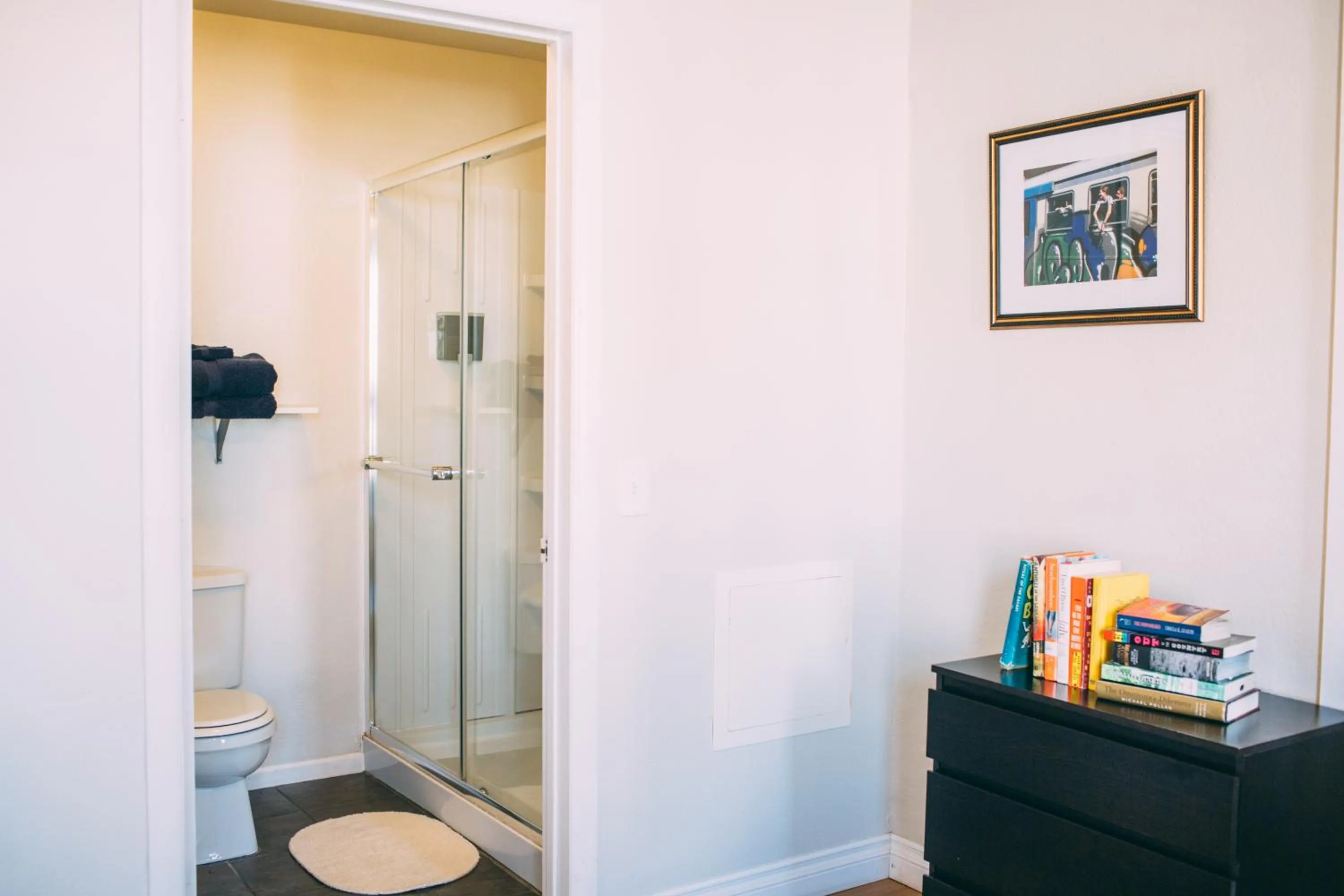 Bathroom in HI San Diego Downtown Hostel