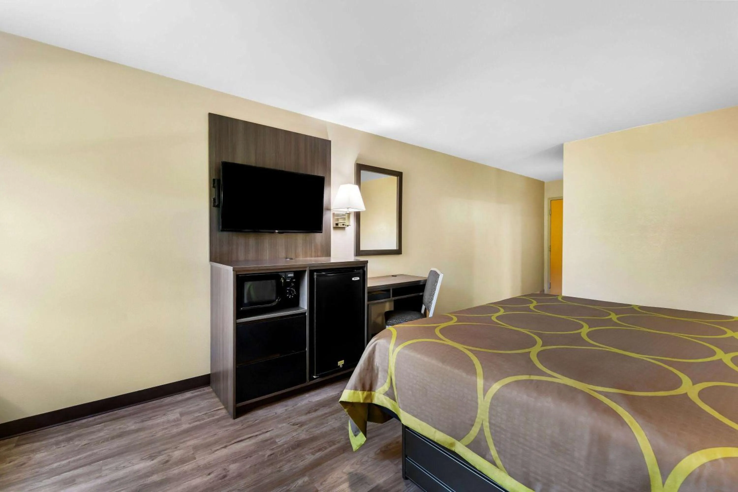 Bed in Super 8 by Wyndham Dickson