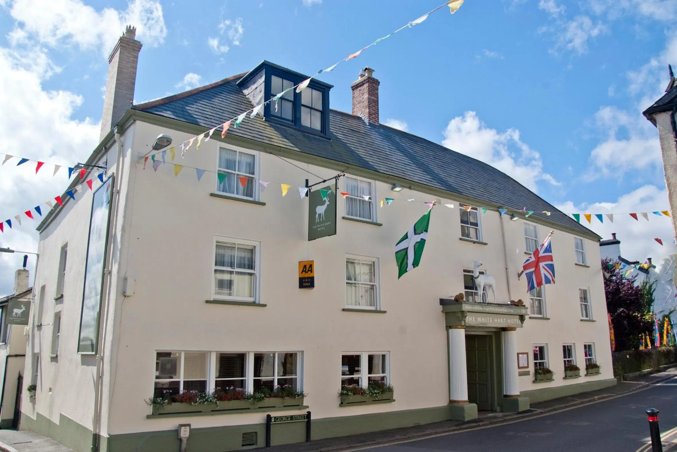 Property building in The White Hart Hotel