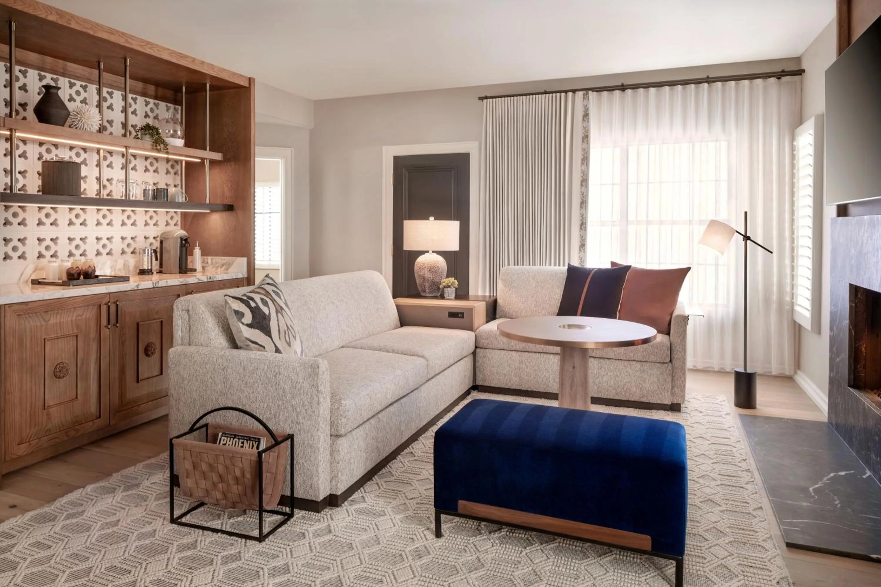 Living room in Fairmont Scottsdale Princess