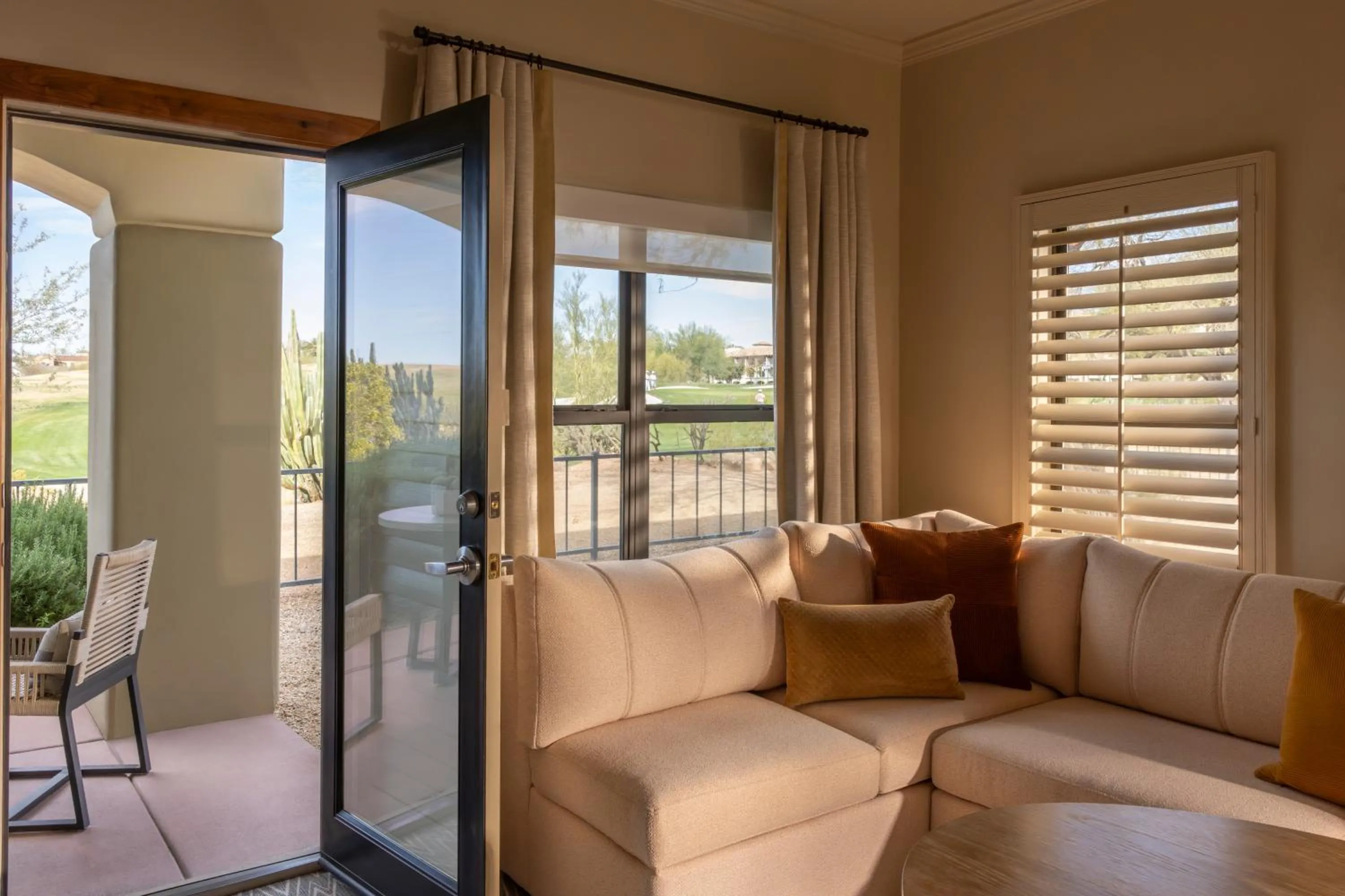 Patio in Fairmont Scottsdale Princess