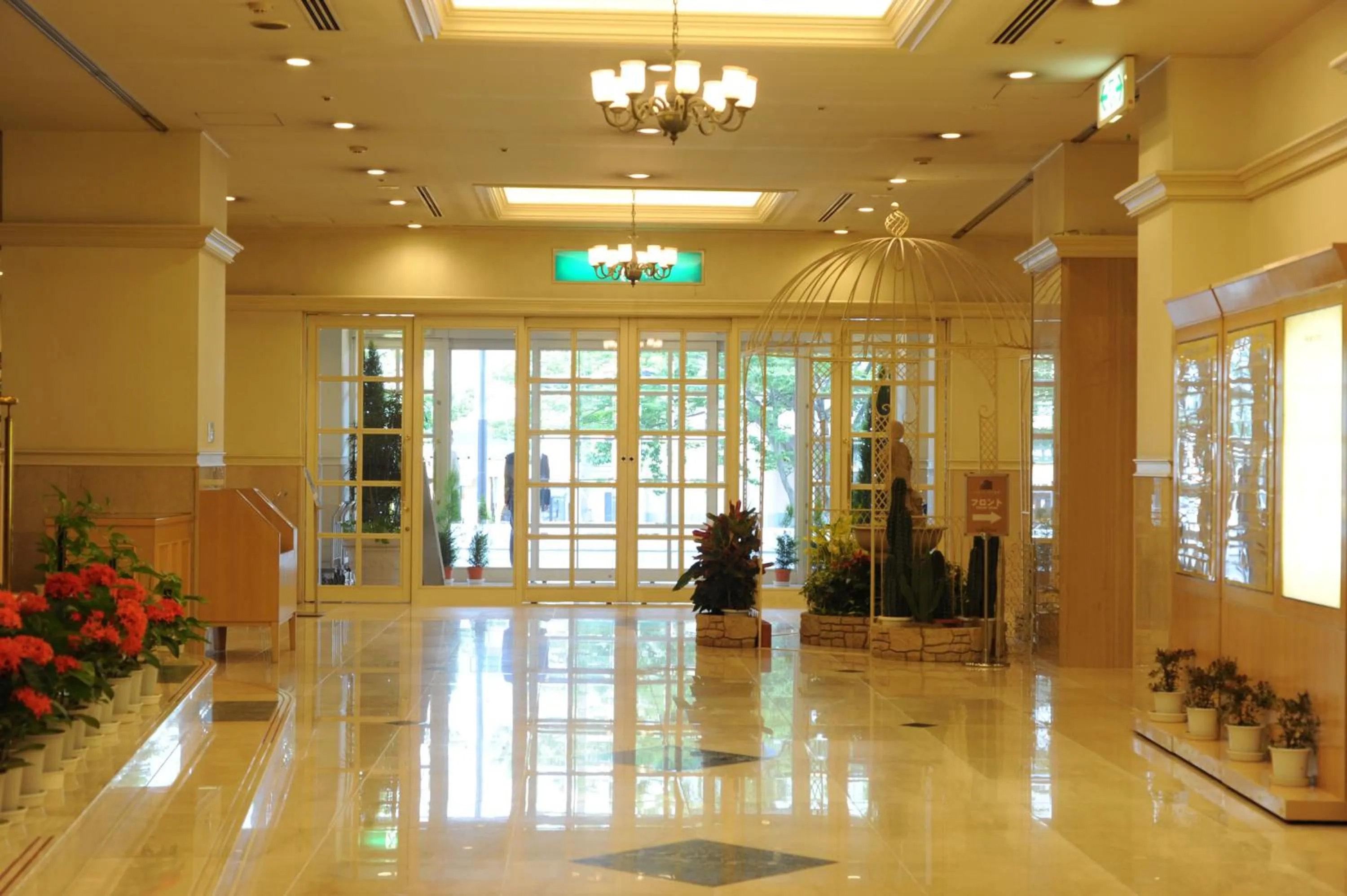 Lobby or reception in Kagoshima Sun Royal Hotel
