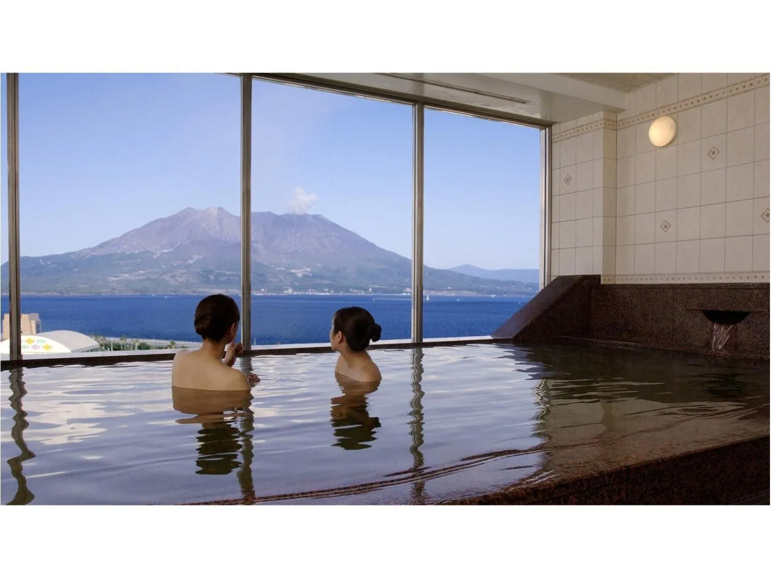 People in Kagoshima Sun Royal Hotel