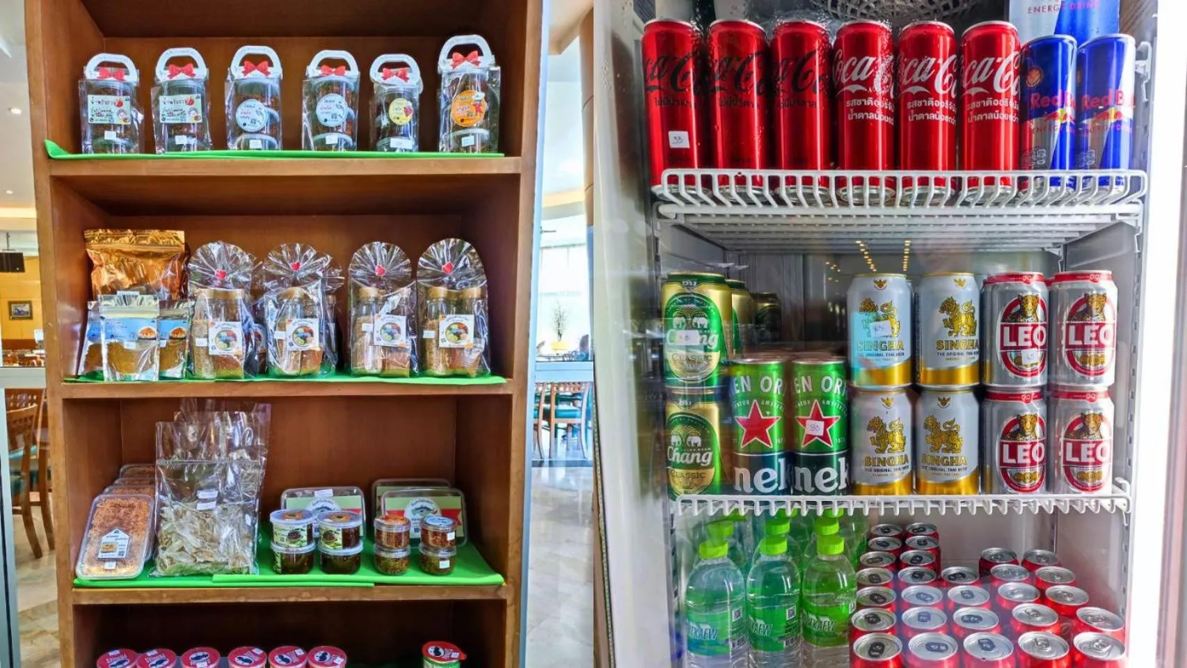 On-site shops in Diamond Plaza Hotel