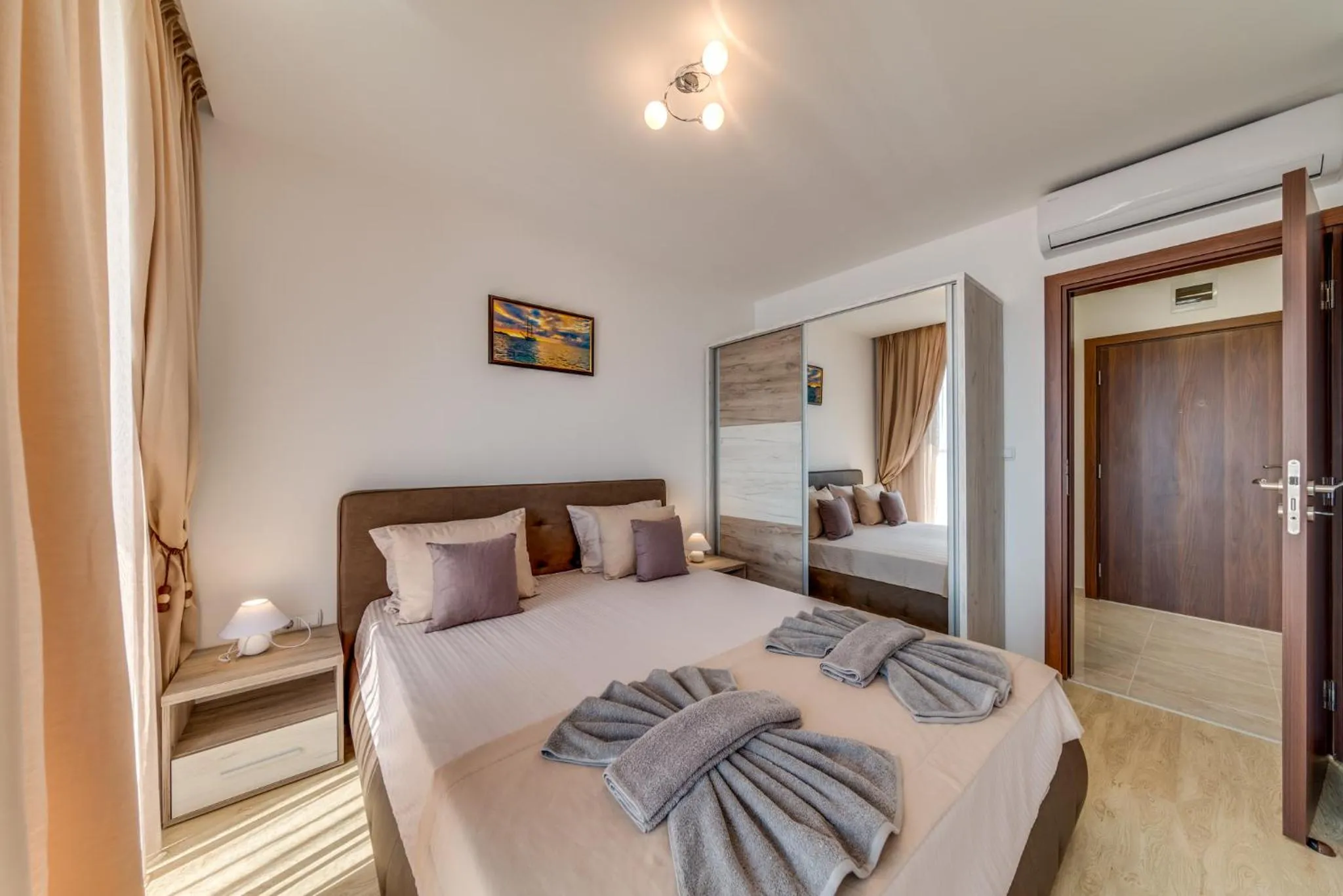 Bedroom in Apartcomplex Golden Bay