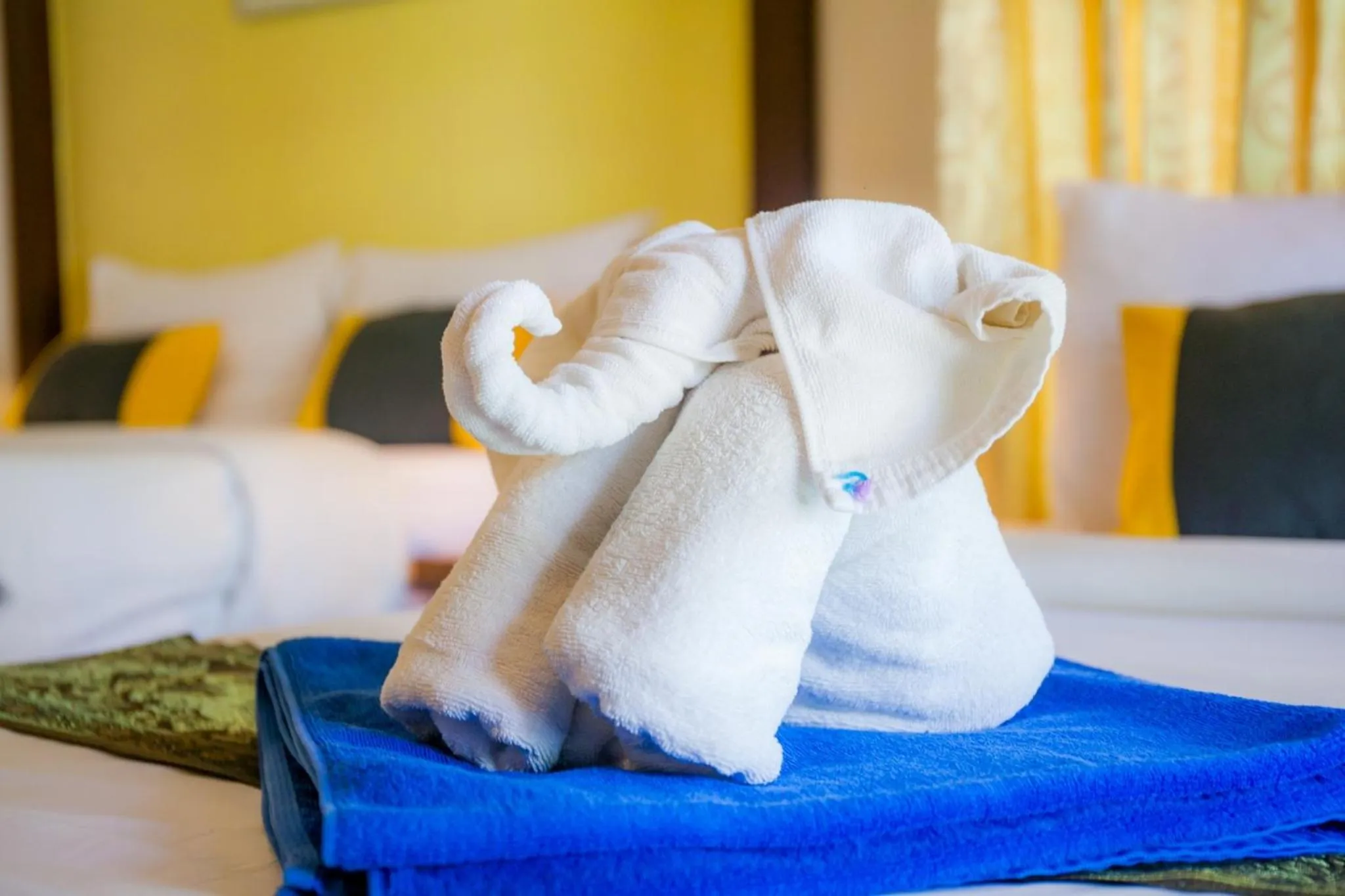 Bed in Sea Sand Sun Resort, Lanta Island