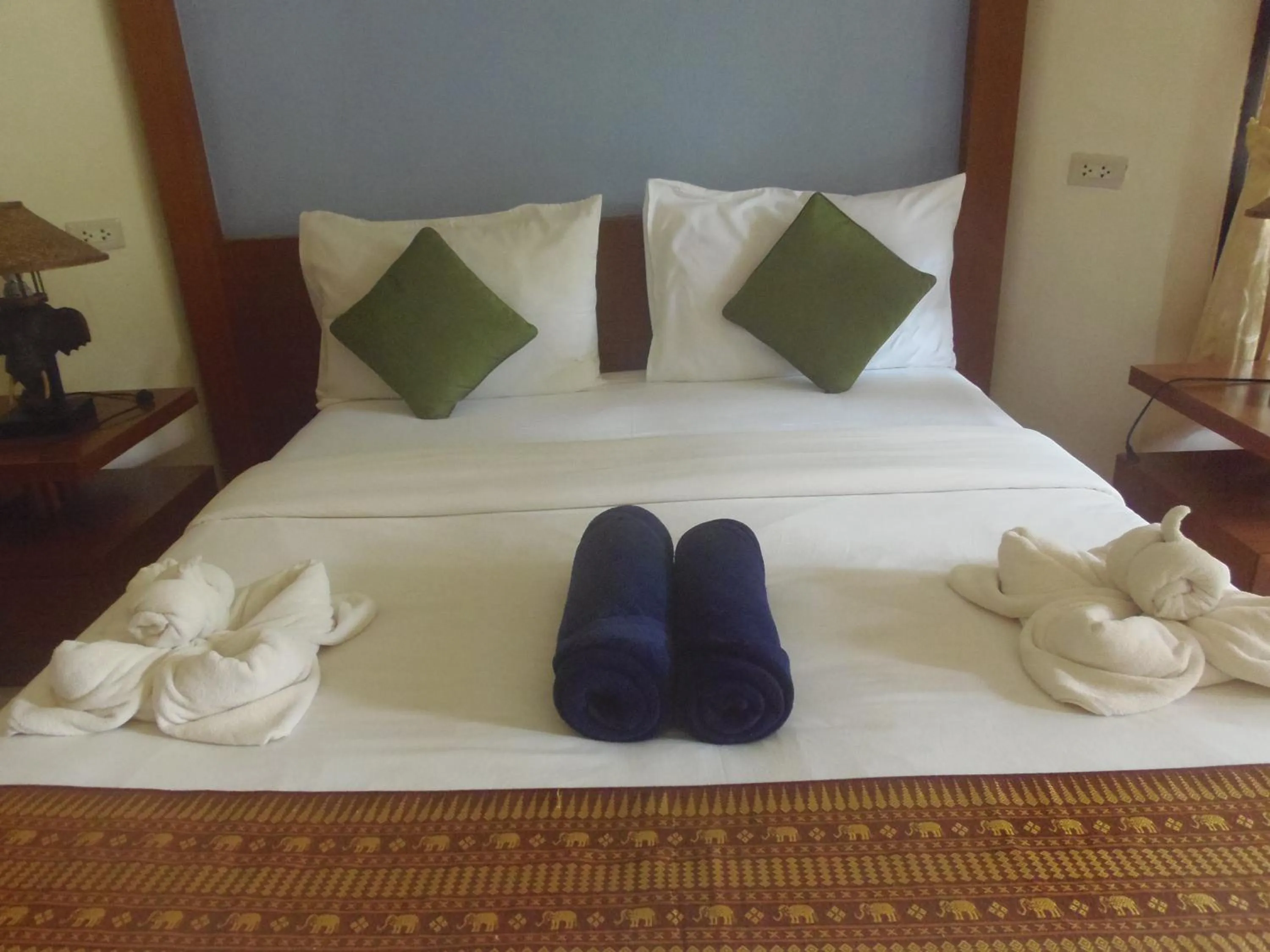 Bed in Sea Sand Sun Resort, Lanta Island