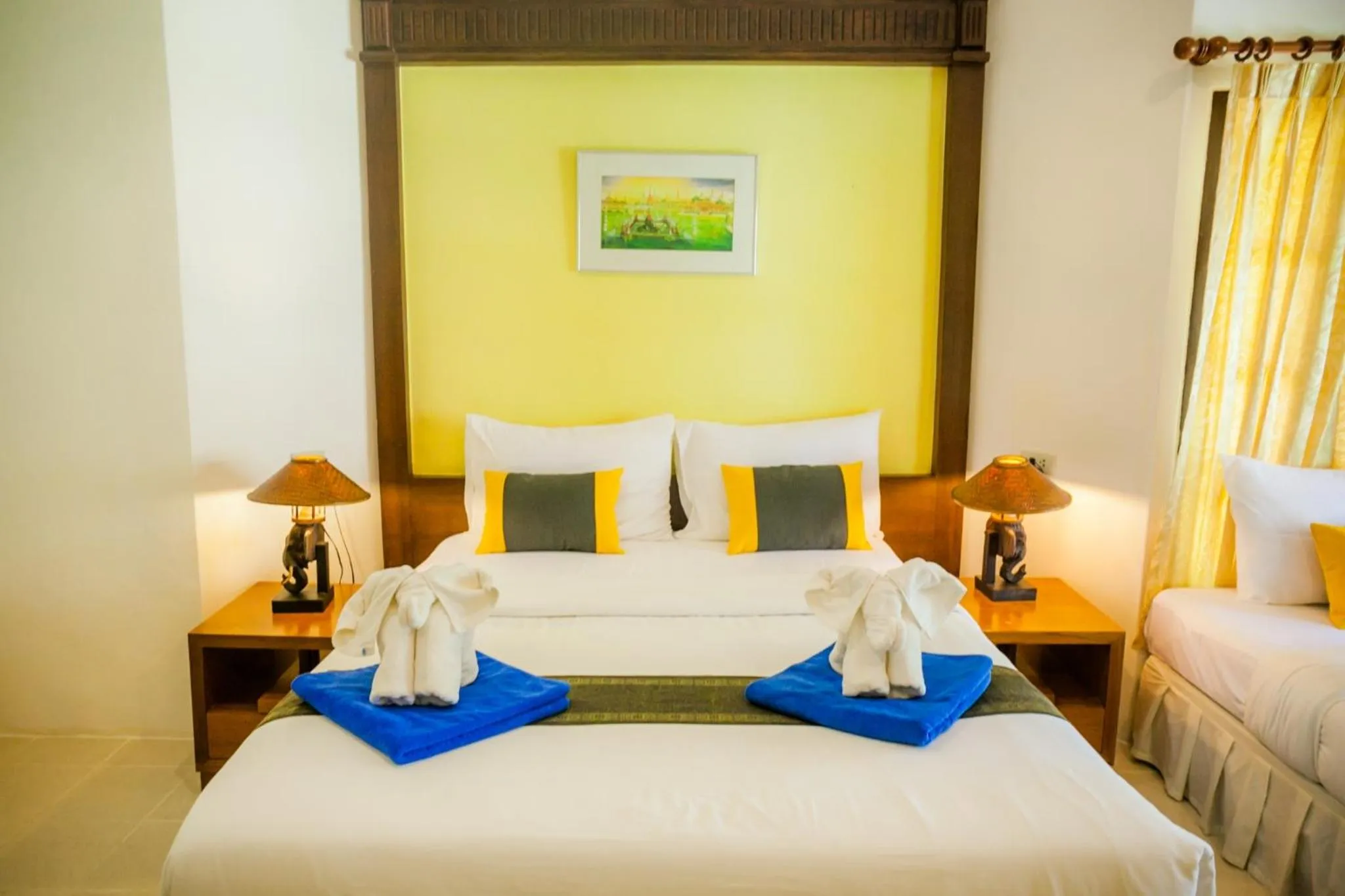 Bed in Sea Sand Sun Resort, Lanta Island