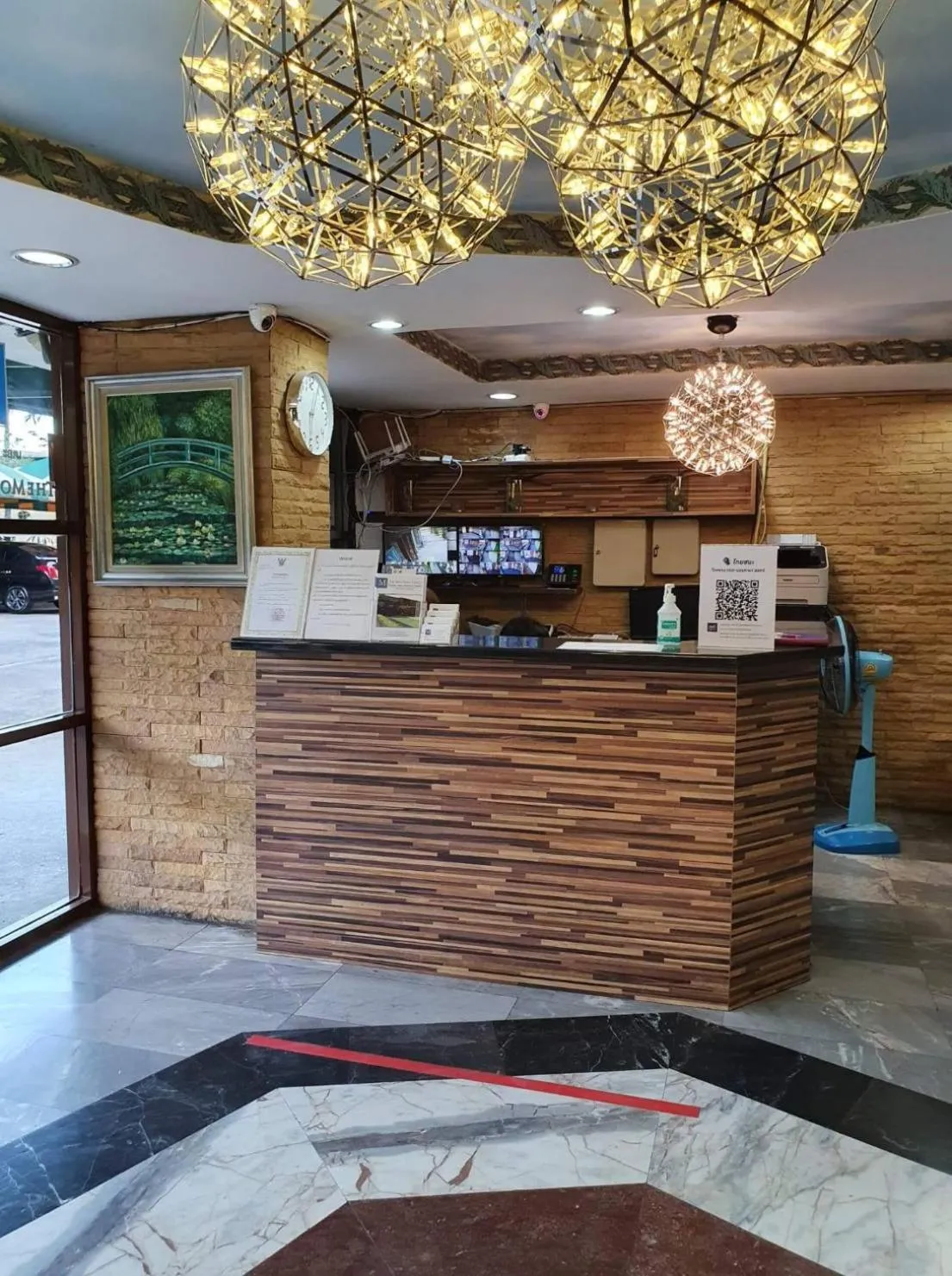 Lobby or reception in The Montana Lodge-Sathorn