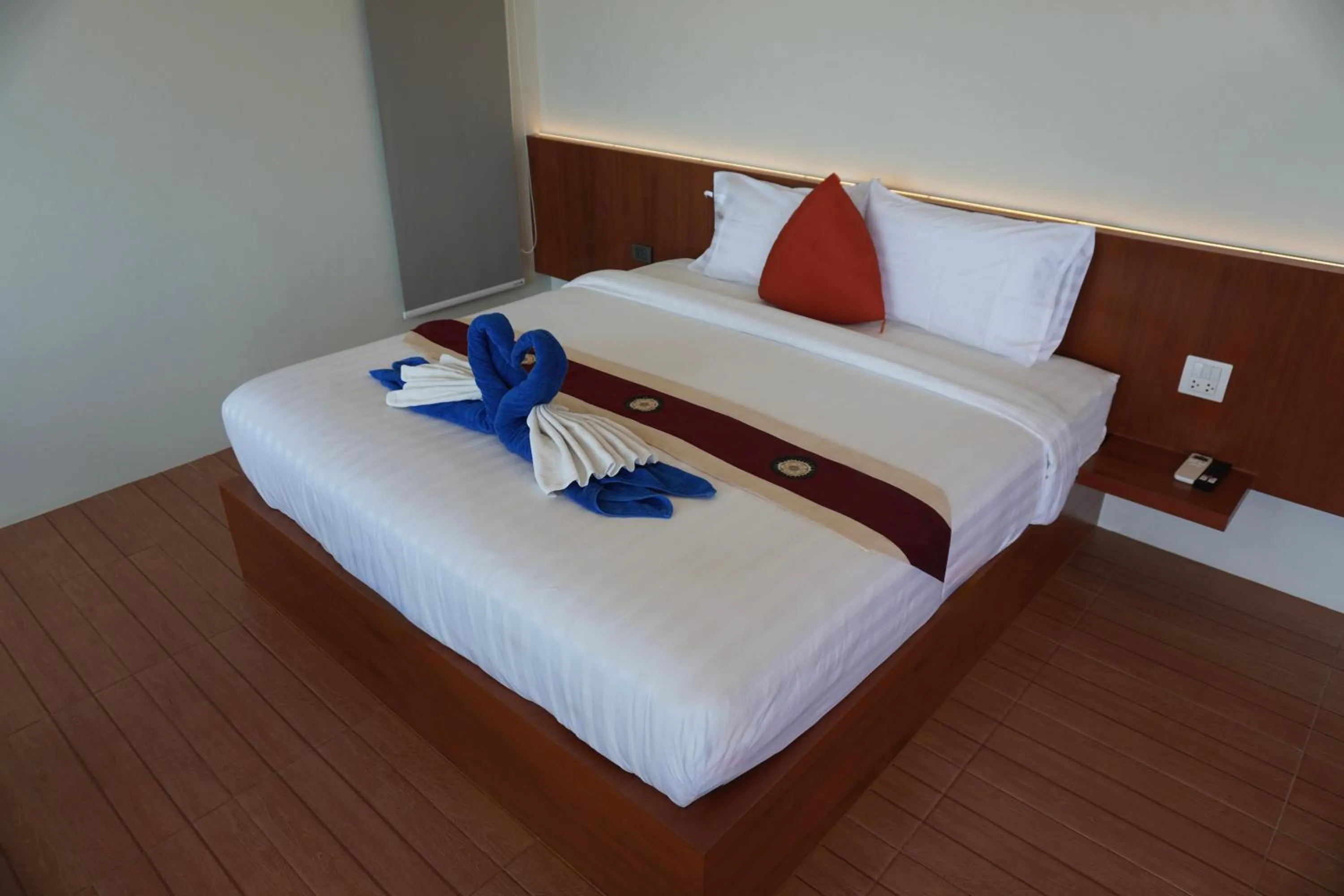 Bed in JP Resort Koh Tao