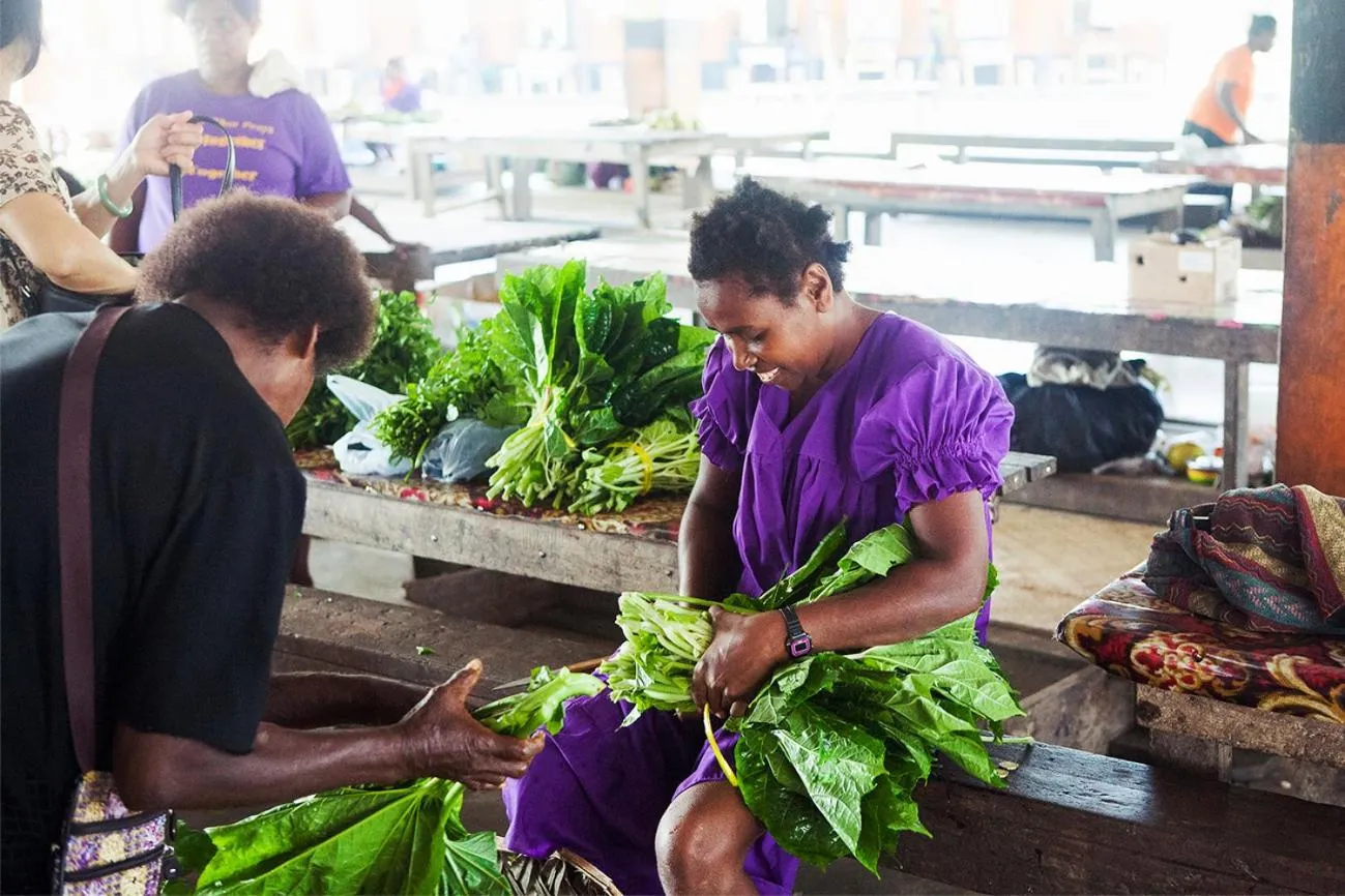 People in Aore Island Resort