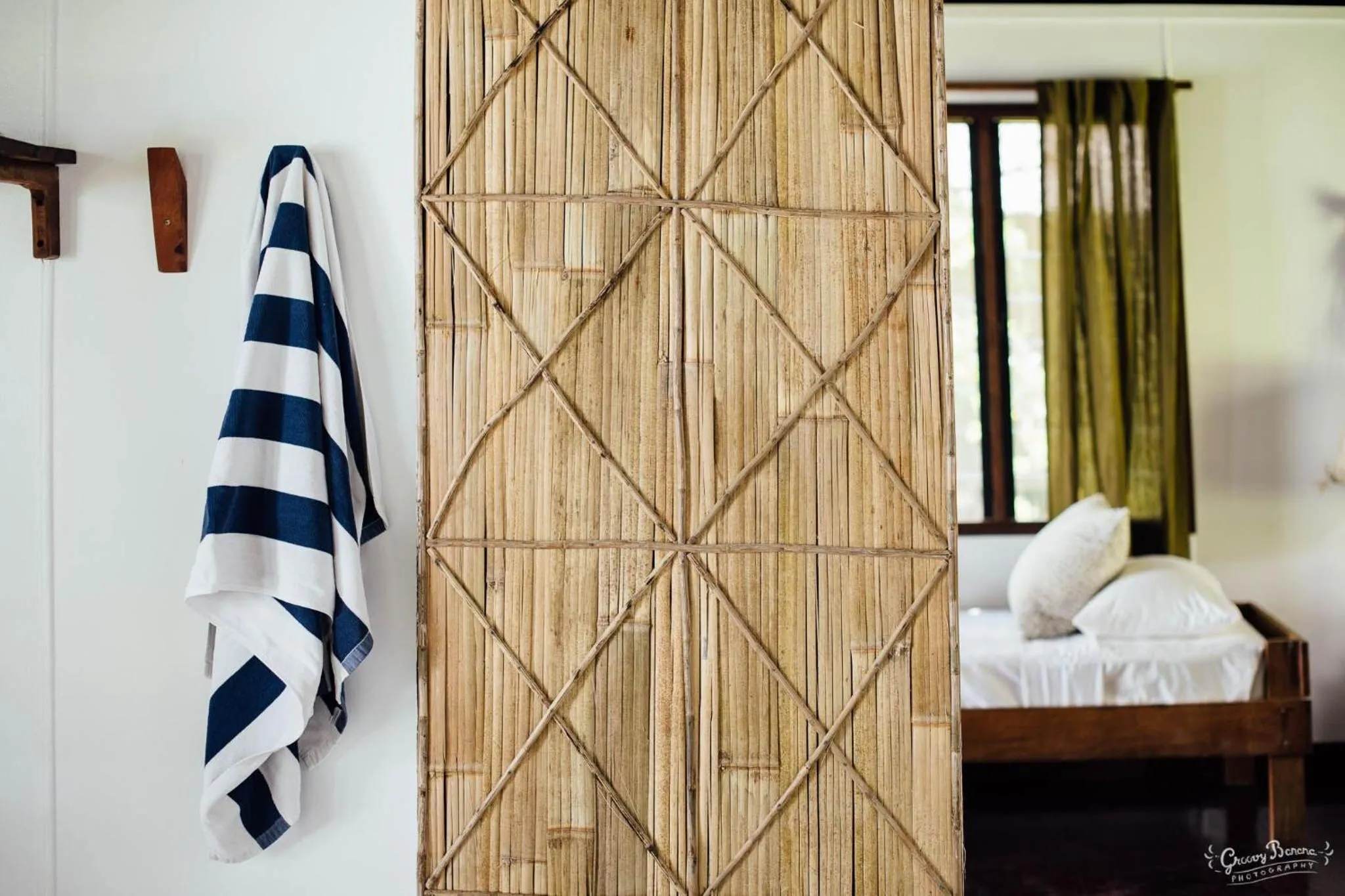 Bed in Aore Island Resort