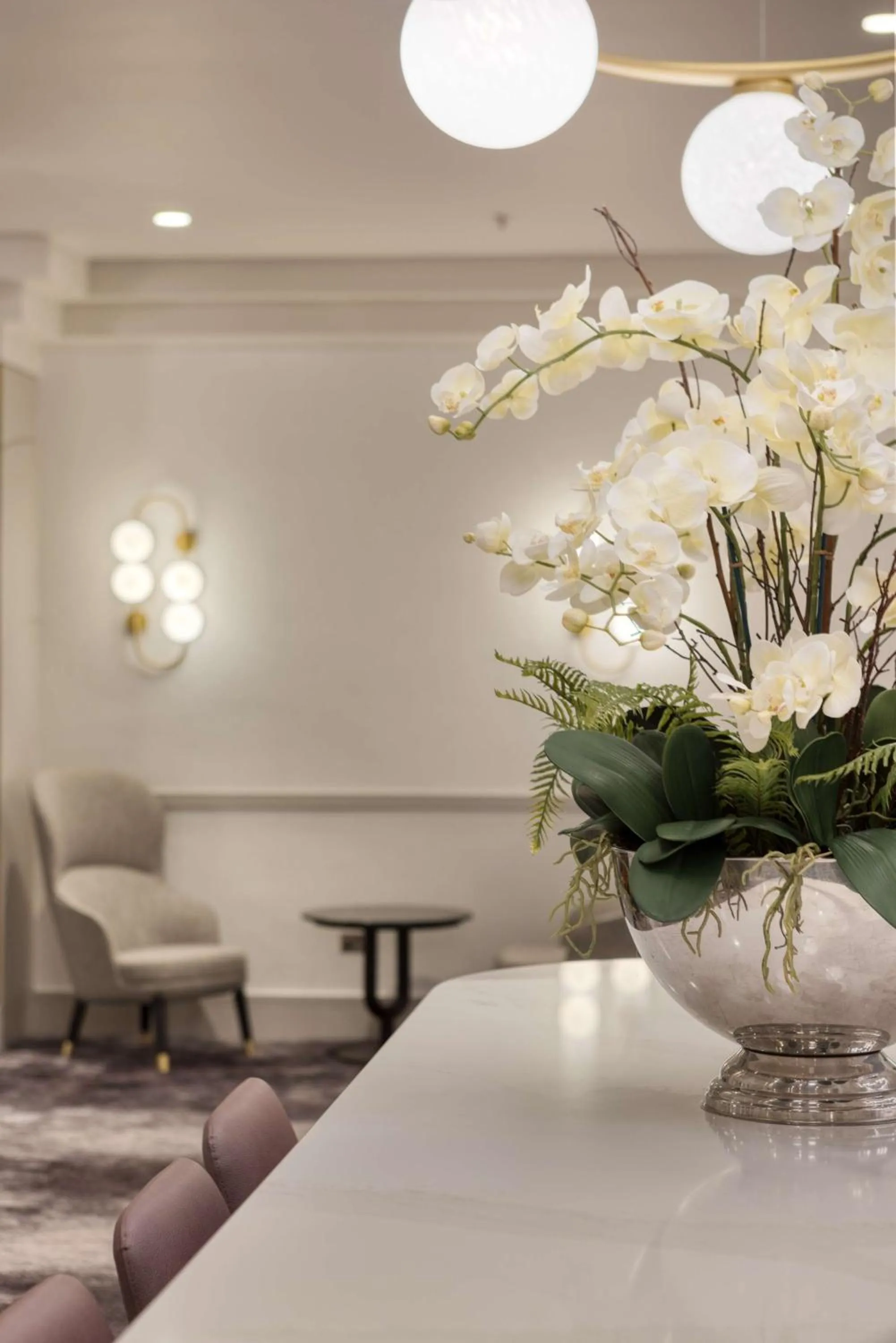 Lobby or reception in Hilton Glasgow