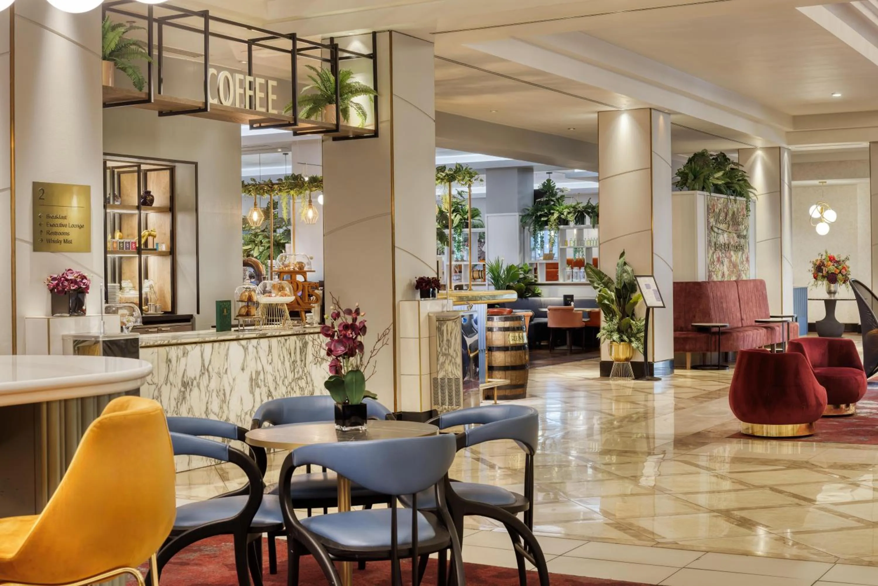 Restaurant/places to eat in Hilton Glasgow