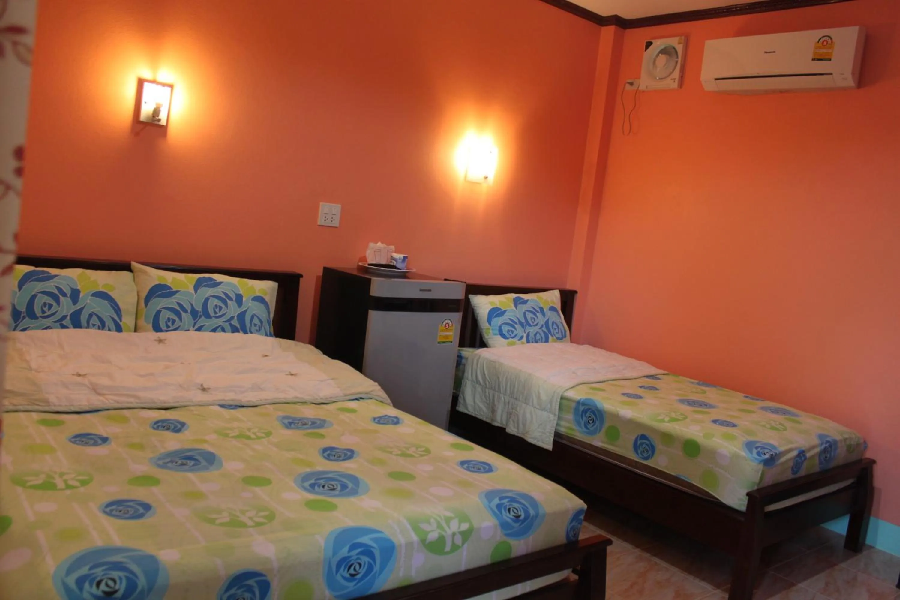 Bed in Lam-tong Resort