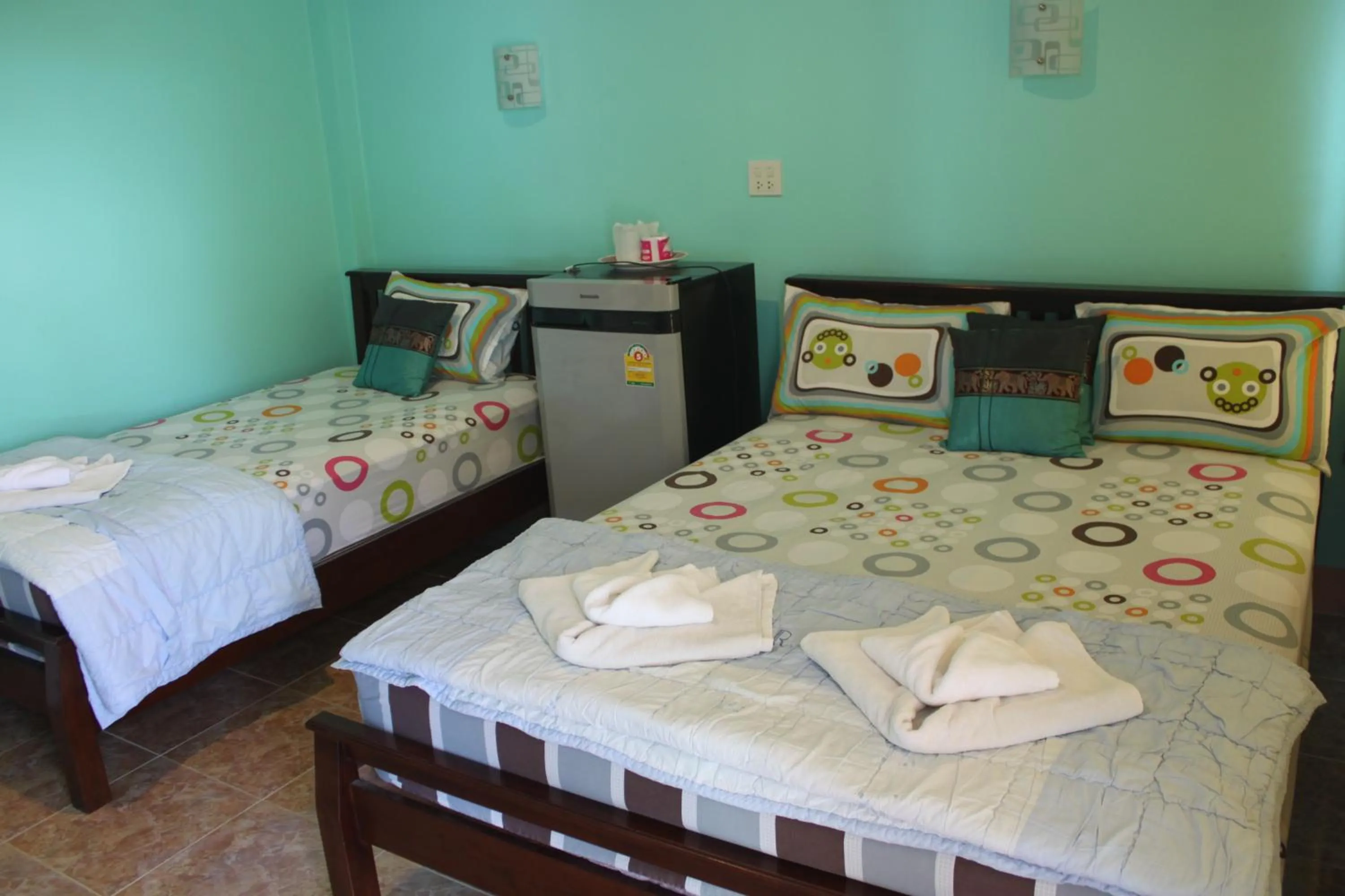 Bed in Lam-tong Resort