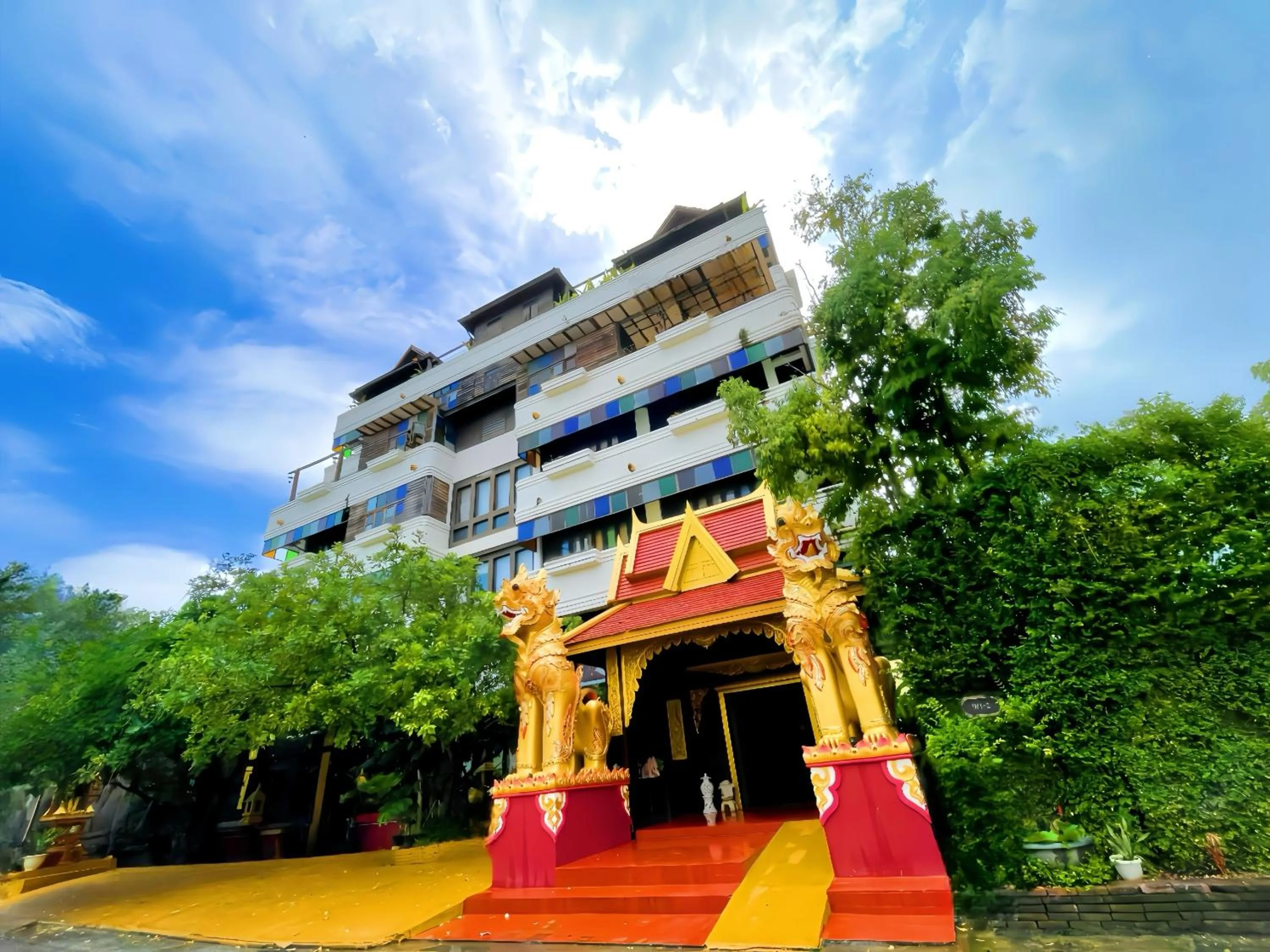 Property building in Singha Montra Lanna Boutique Style Hotel