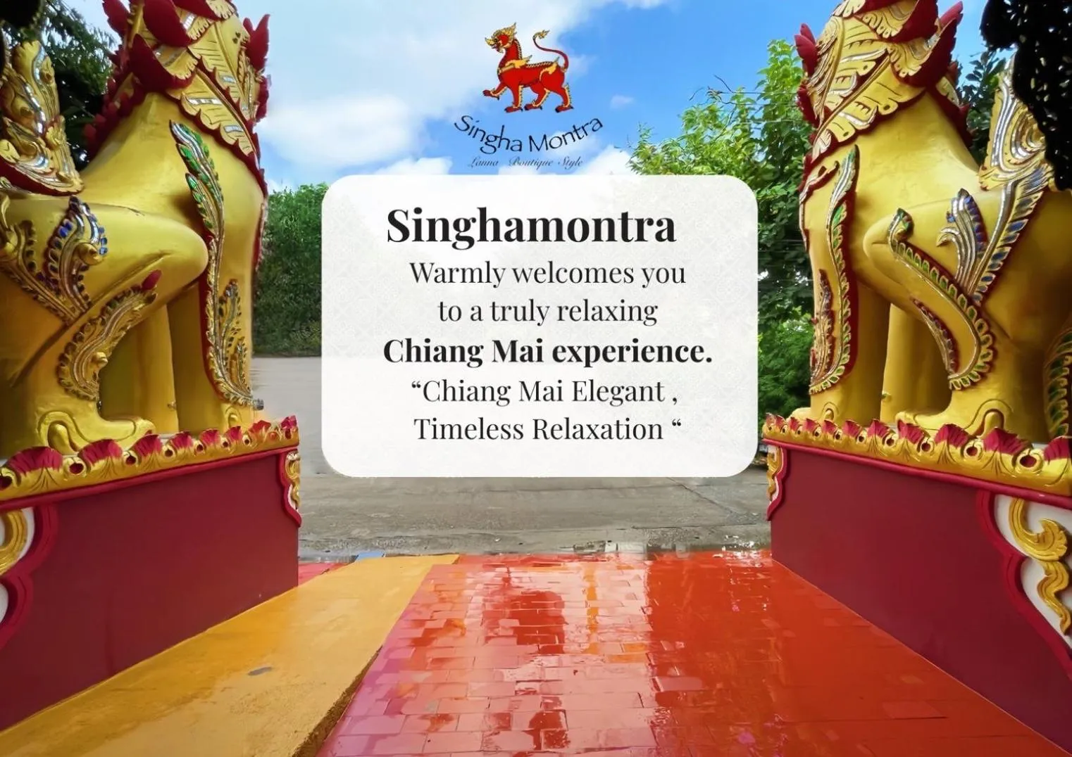 Property building in Singha Montra Lanna Boutique Style Hotel