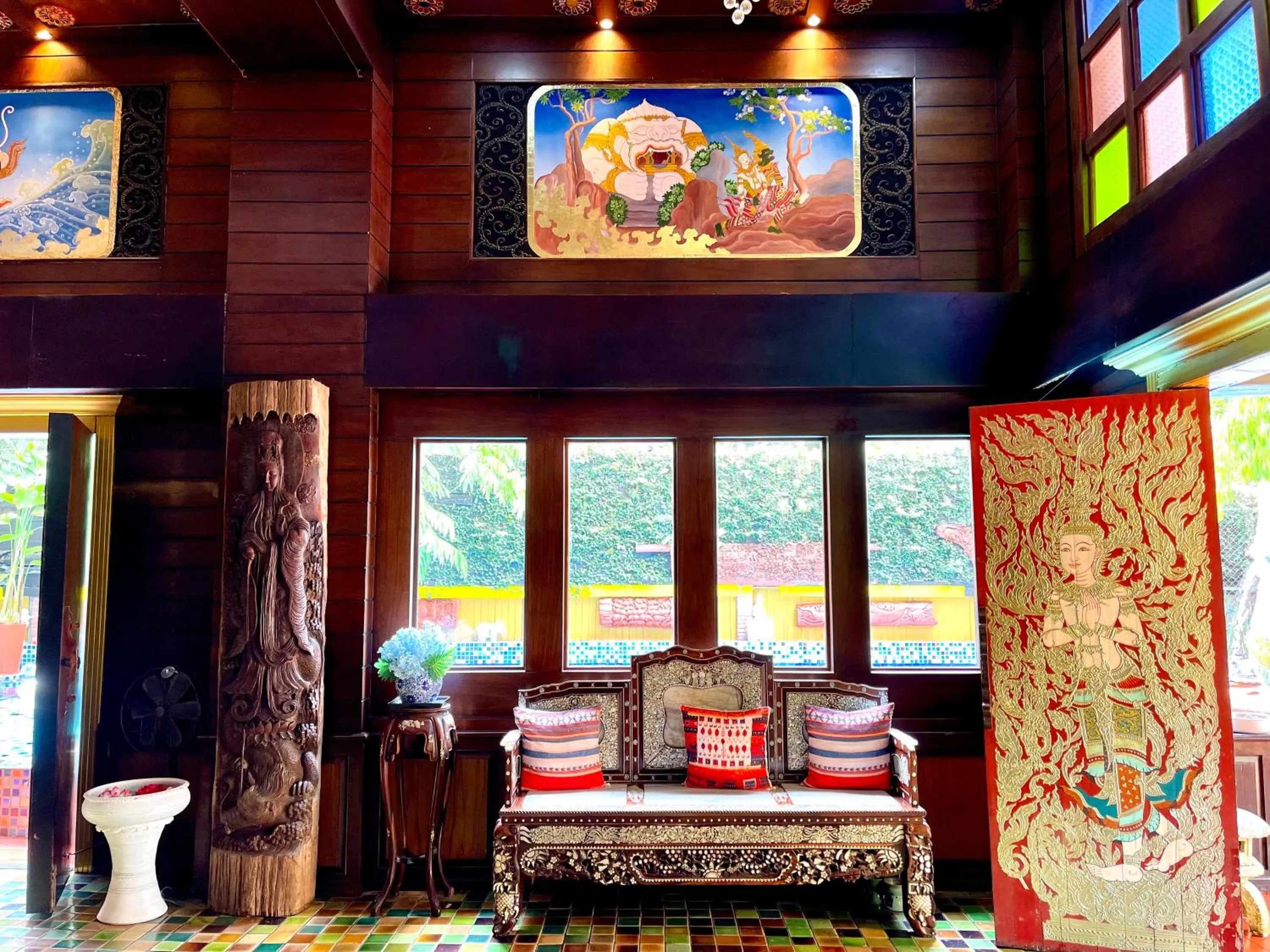 Lobby or reception in Singha Montra Lanna Boutique Style Hotel