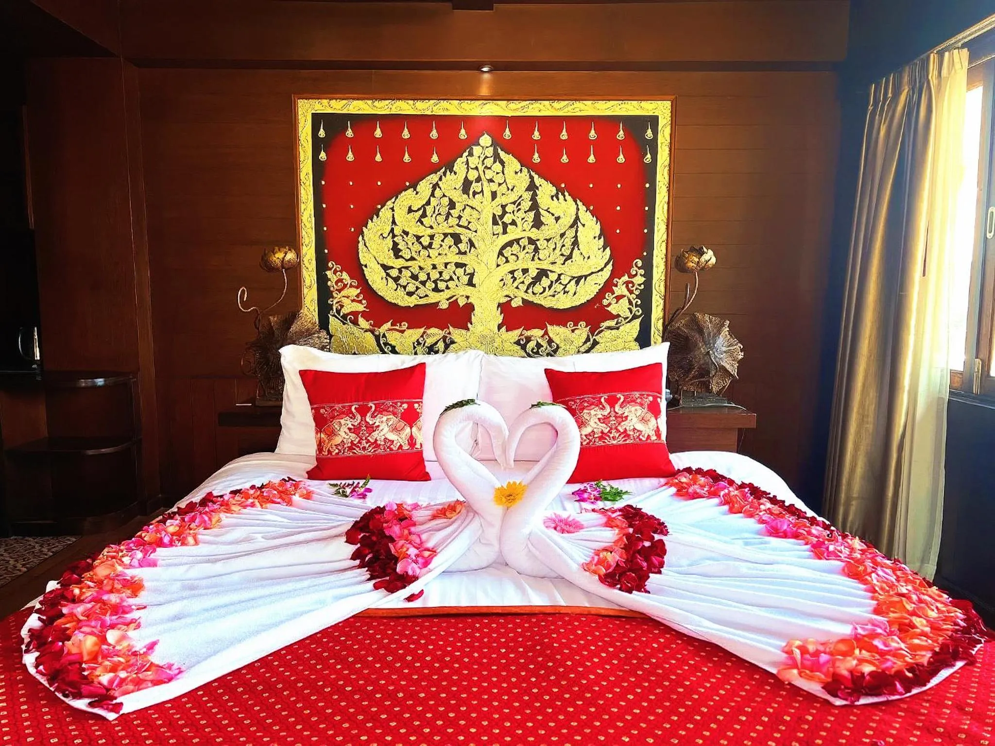 Property building, Bed in Singha Montra Lanna Boutique Style Hotel