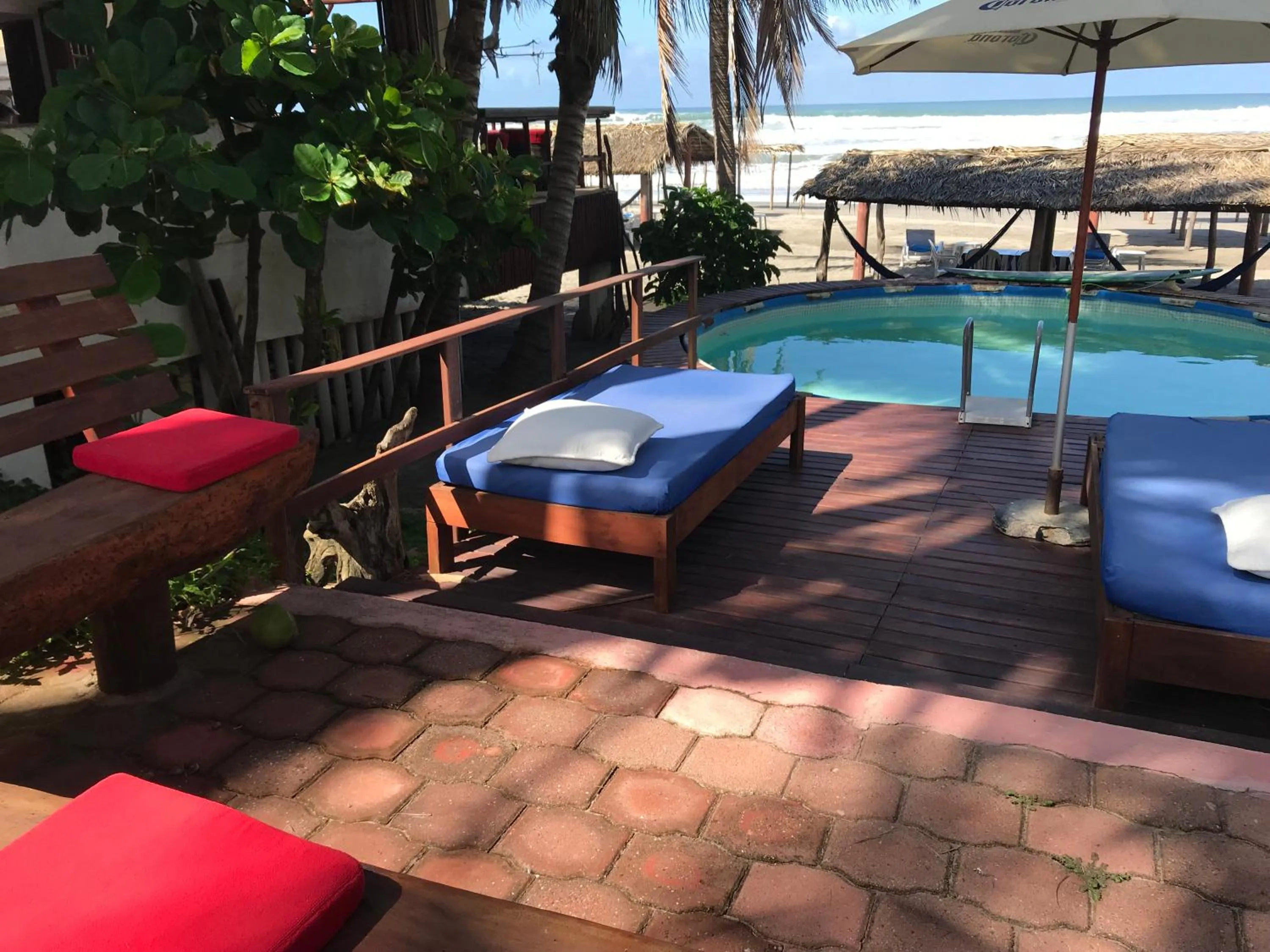 Beach in Casa de las Olas Surf & Beach Club