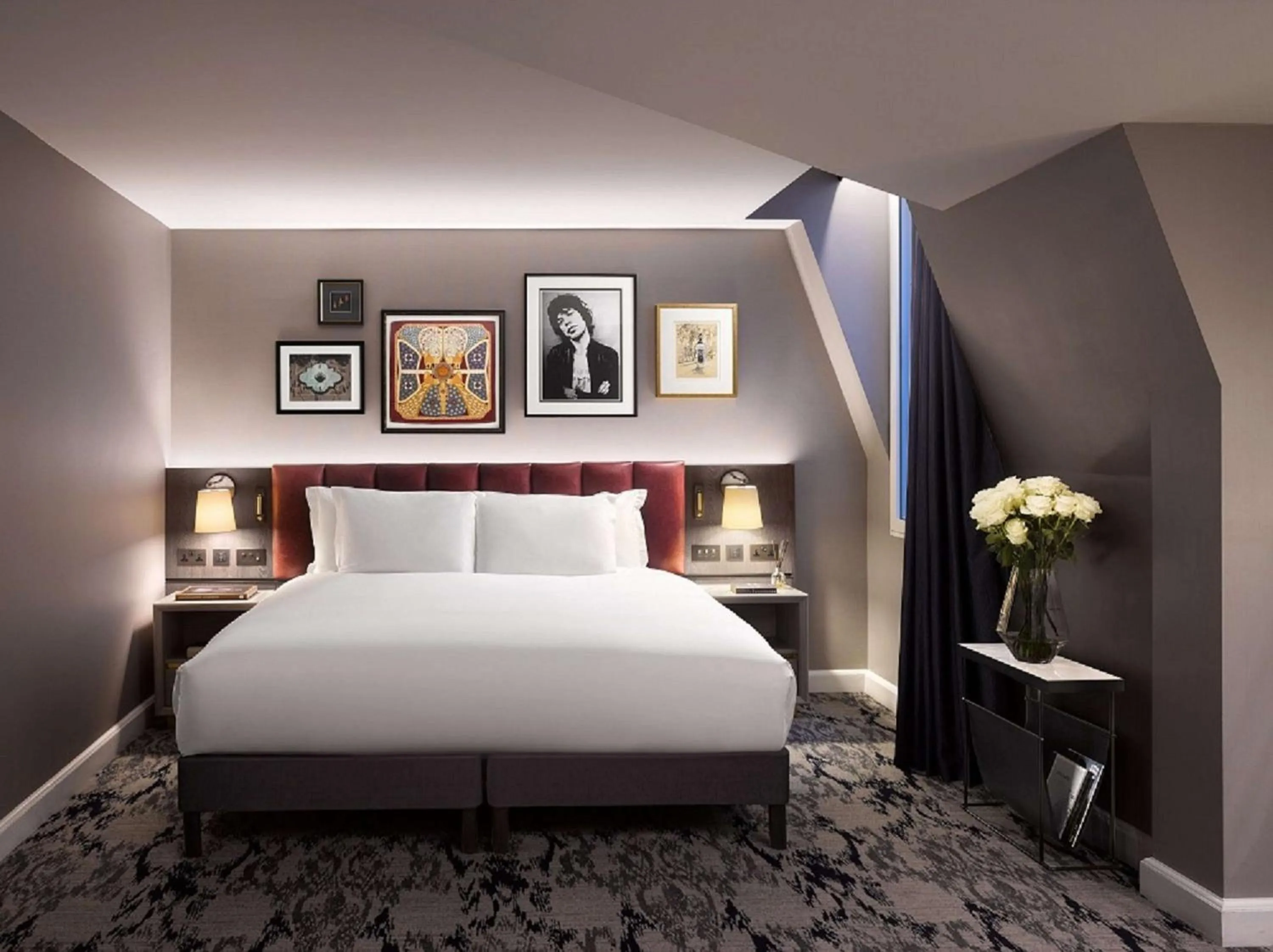 Photo of the whole room, Bed in The Trafalgar St. James, London Curio collection by Hilton