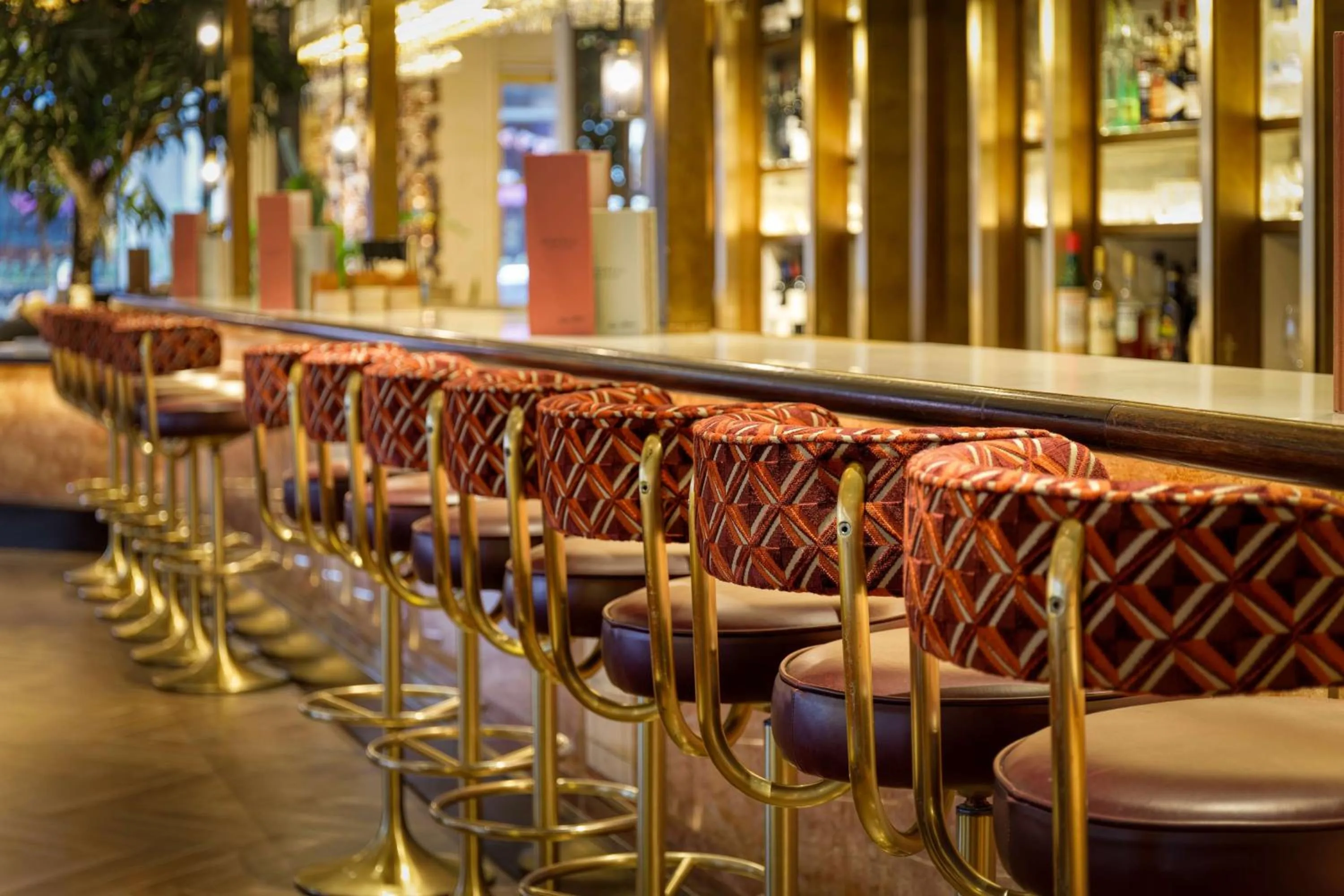 Lounge or bar in The Trafalgar St. James, London Curio collection by Hilton