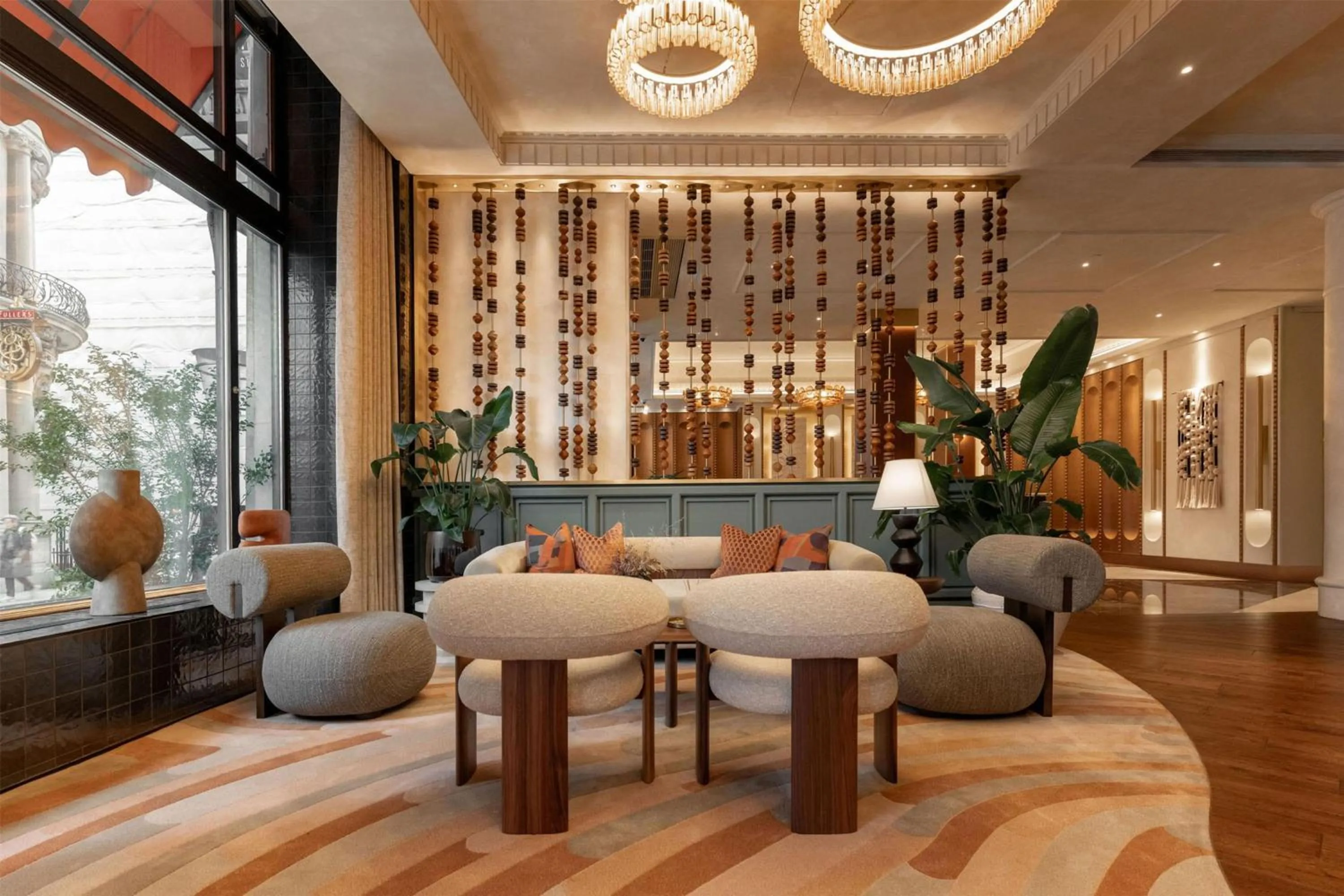 Lobby or reception in The Trafalgar St. James, London Curio collection by Hilton