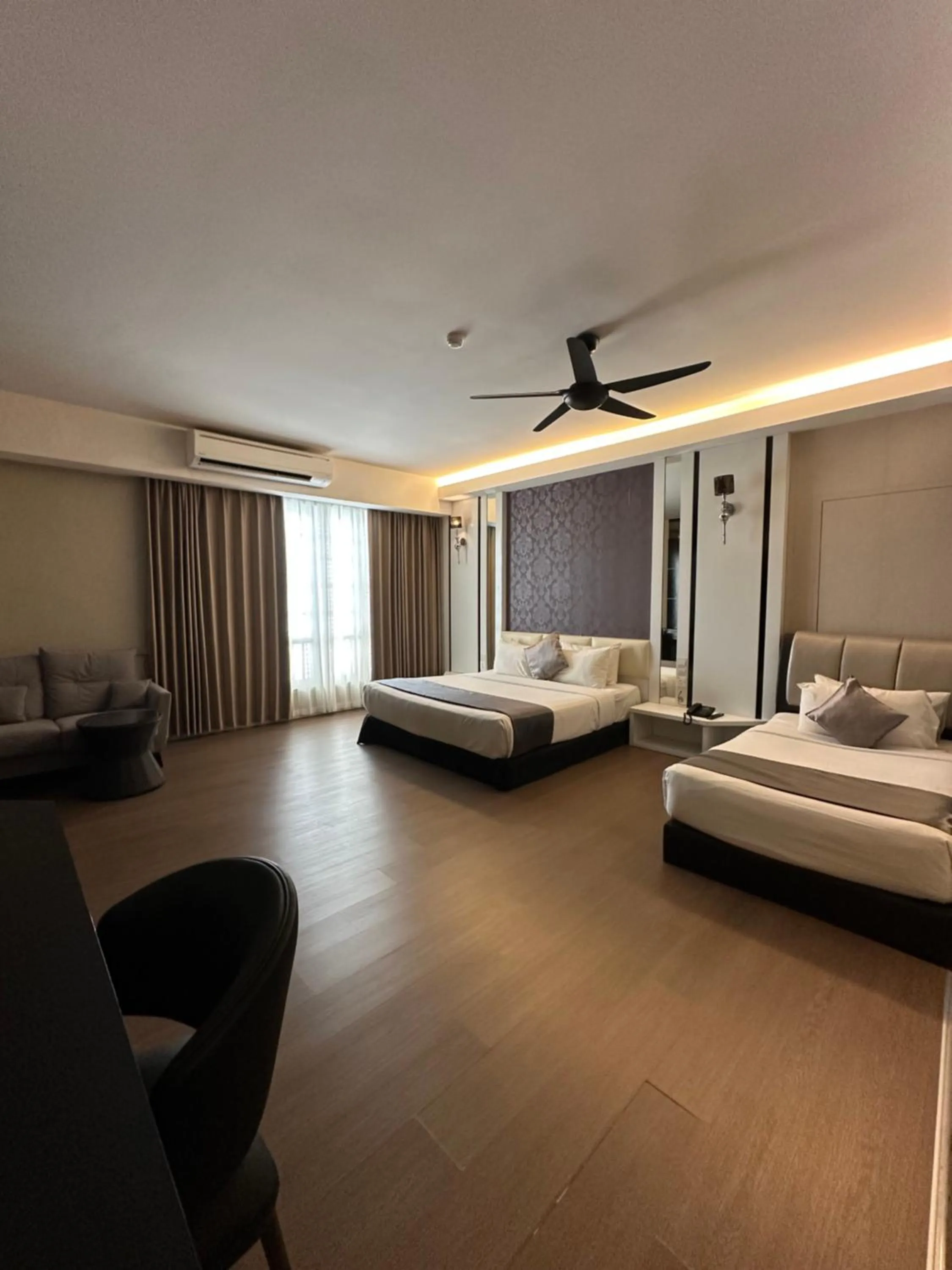 Bed in The Sterling Boutique Hotel Melaka