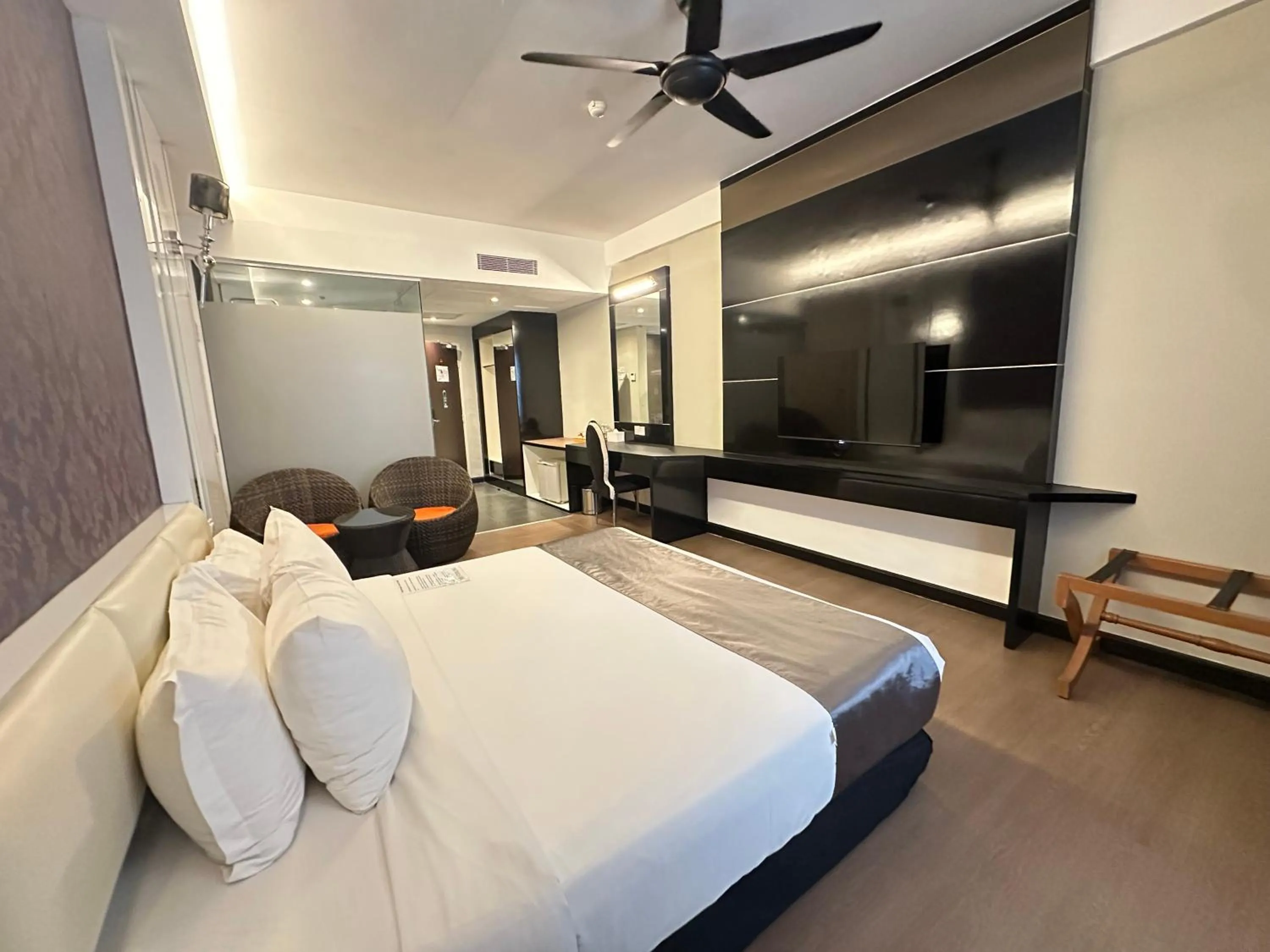 Bed in The Sterling Boutique Hotel Melaka