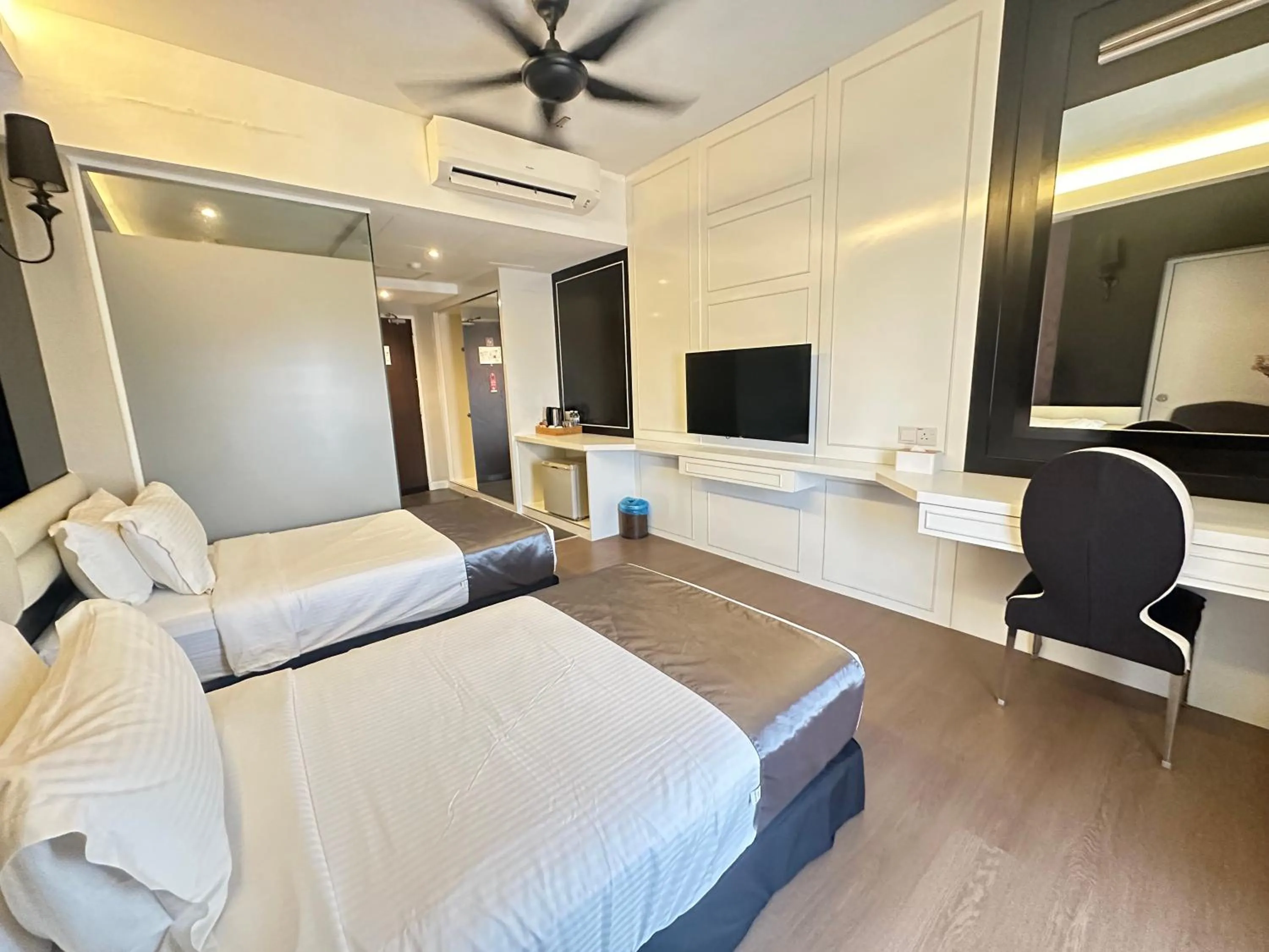 Bed in The Sterling Boutique Hotel Melaka