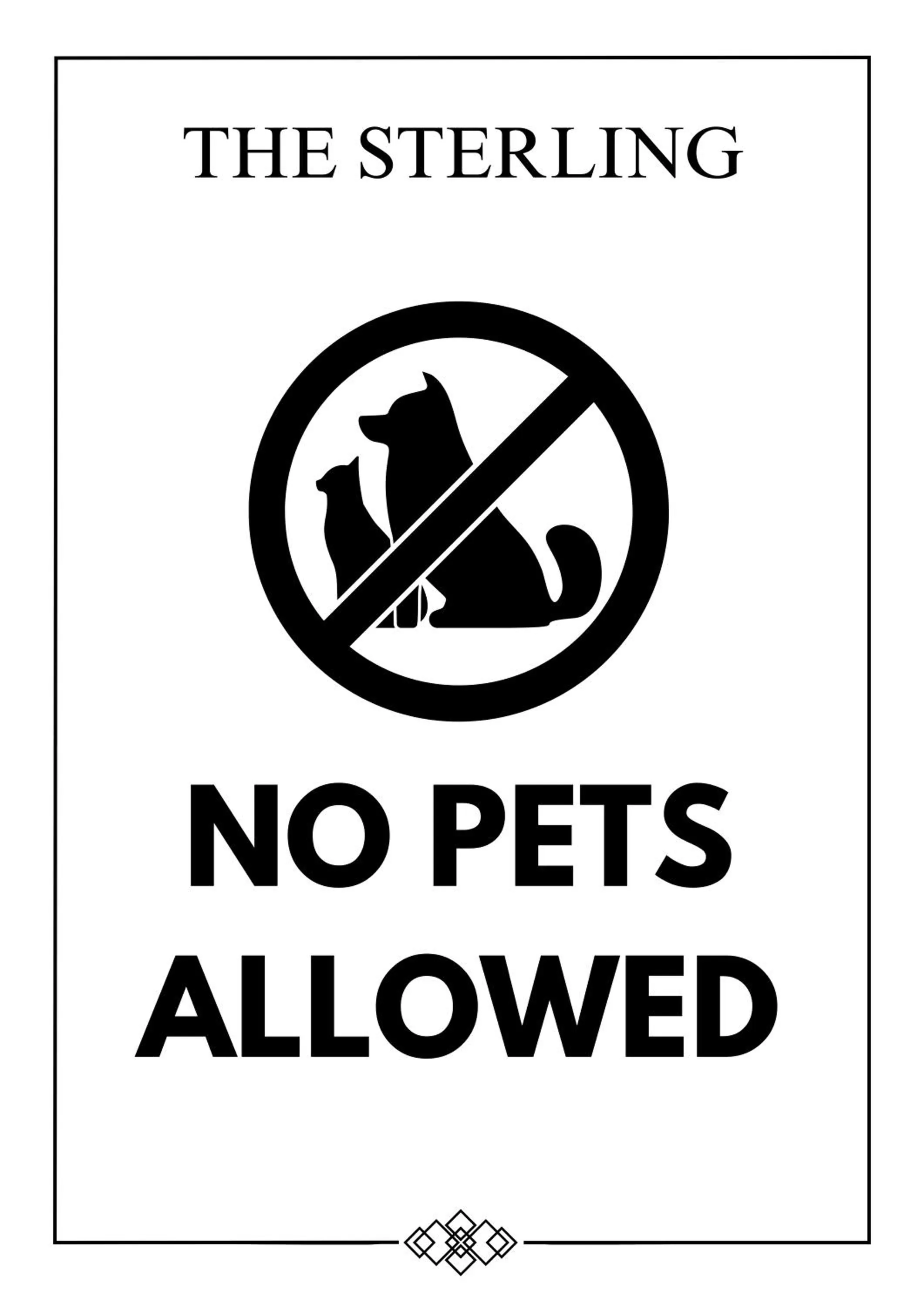 Pets in The Sterling Boutique Hotel Melaka