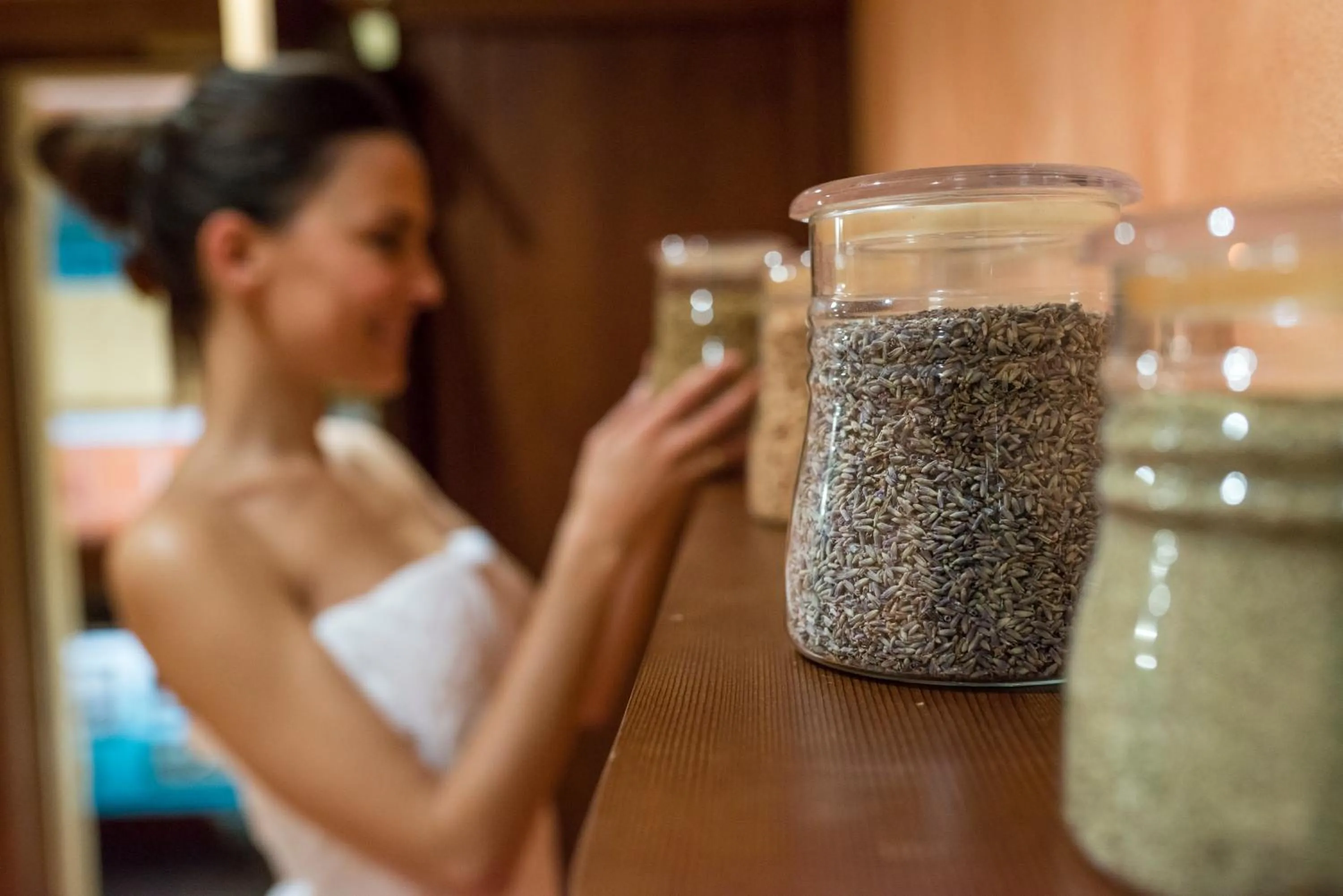 Sauna in Hotel Angelo Engel