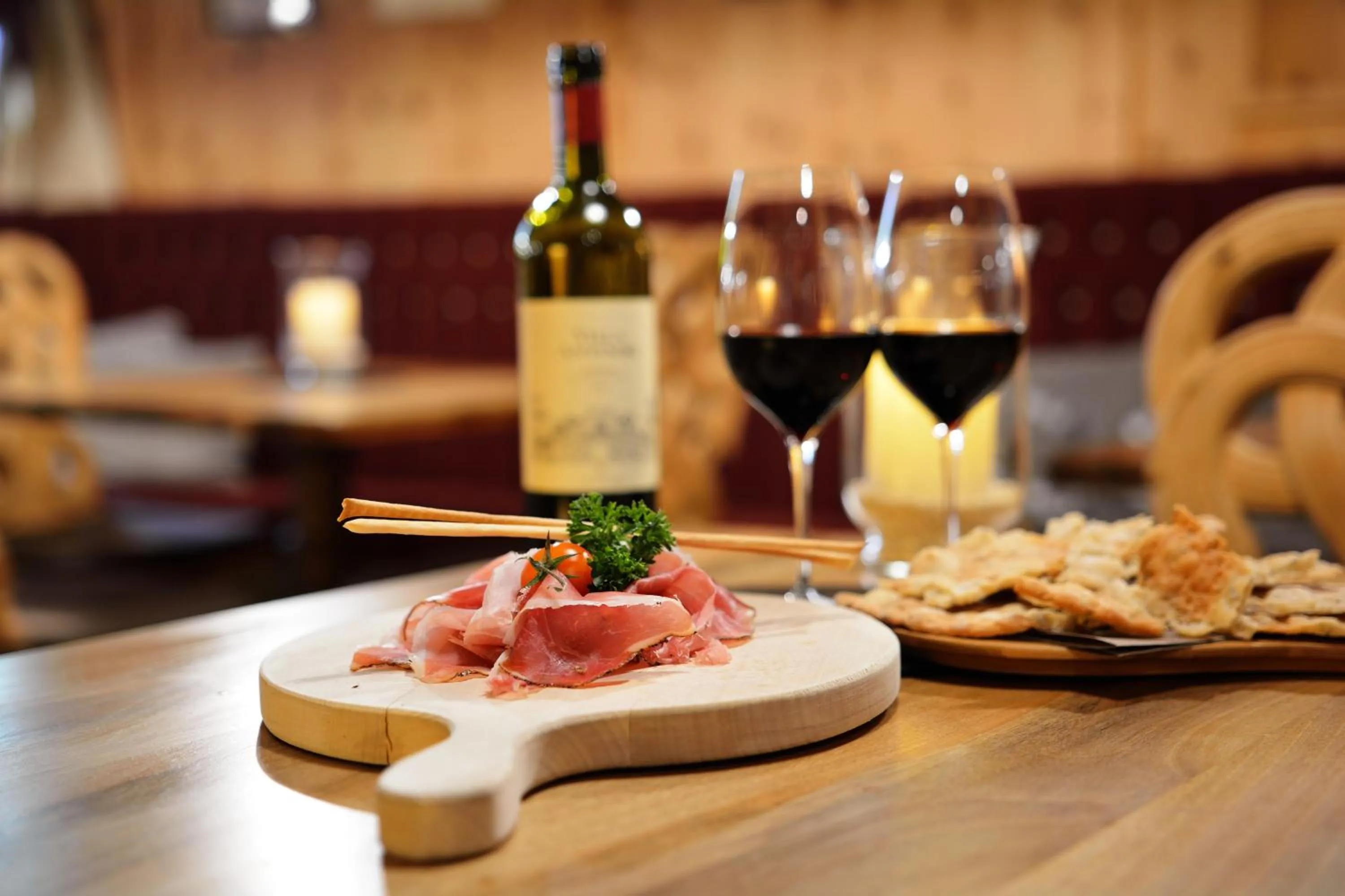 Food and drinks in Hotel Angelo Engel