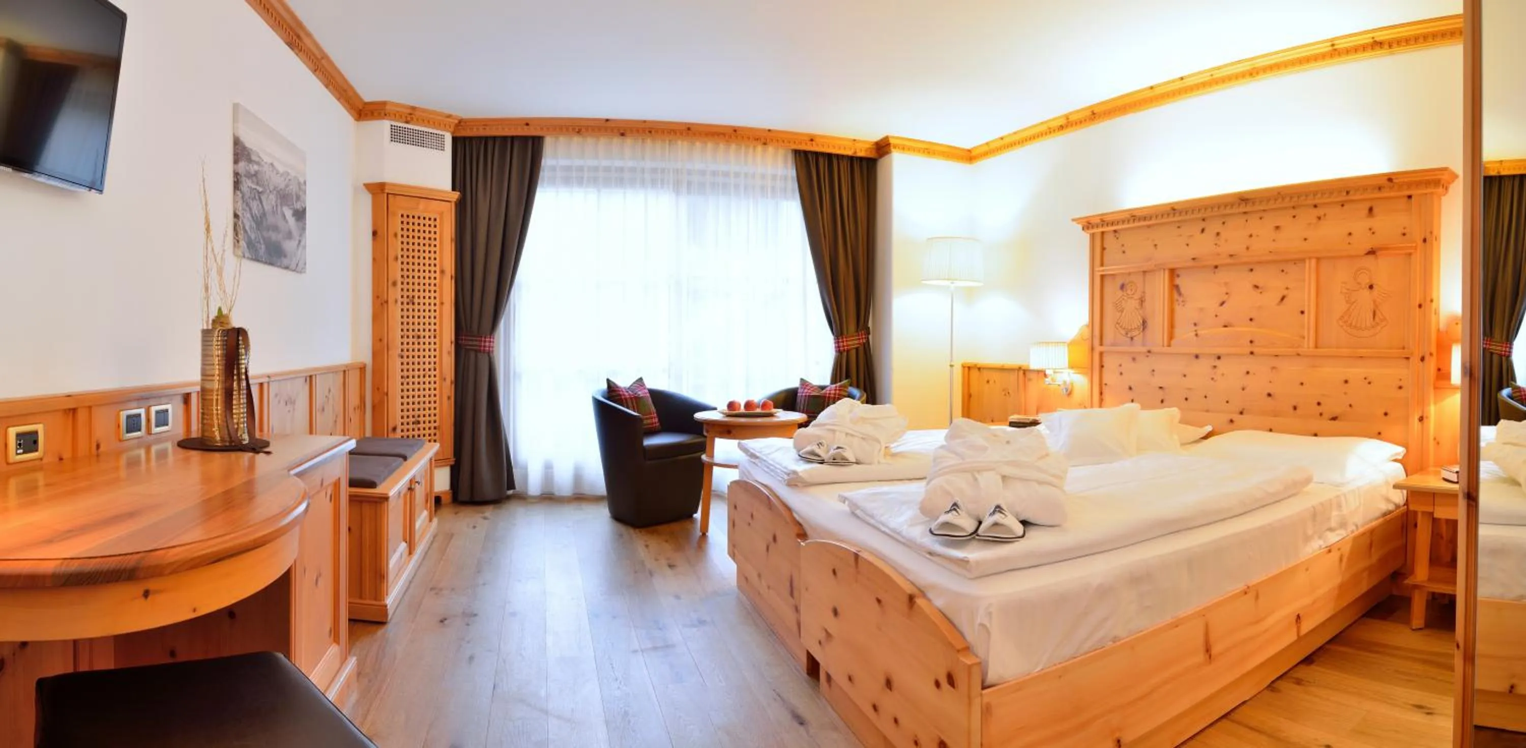 Bedroom, Bed in Hotel Angelo Engel