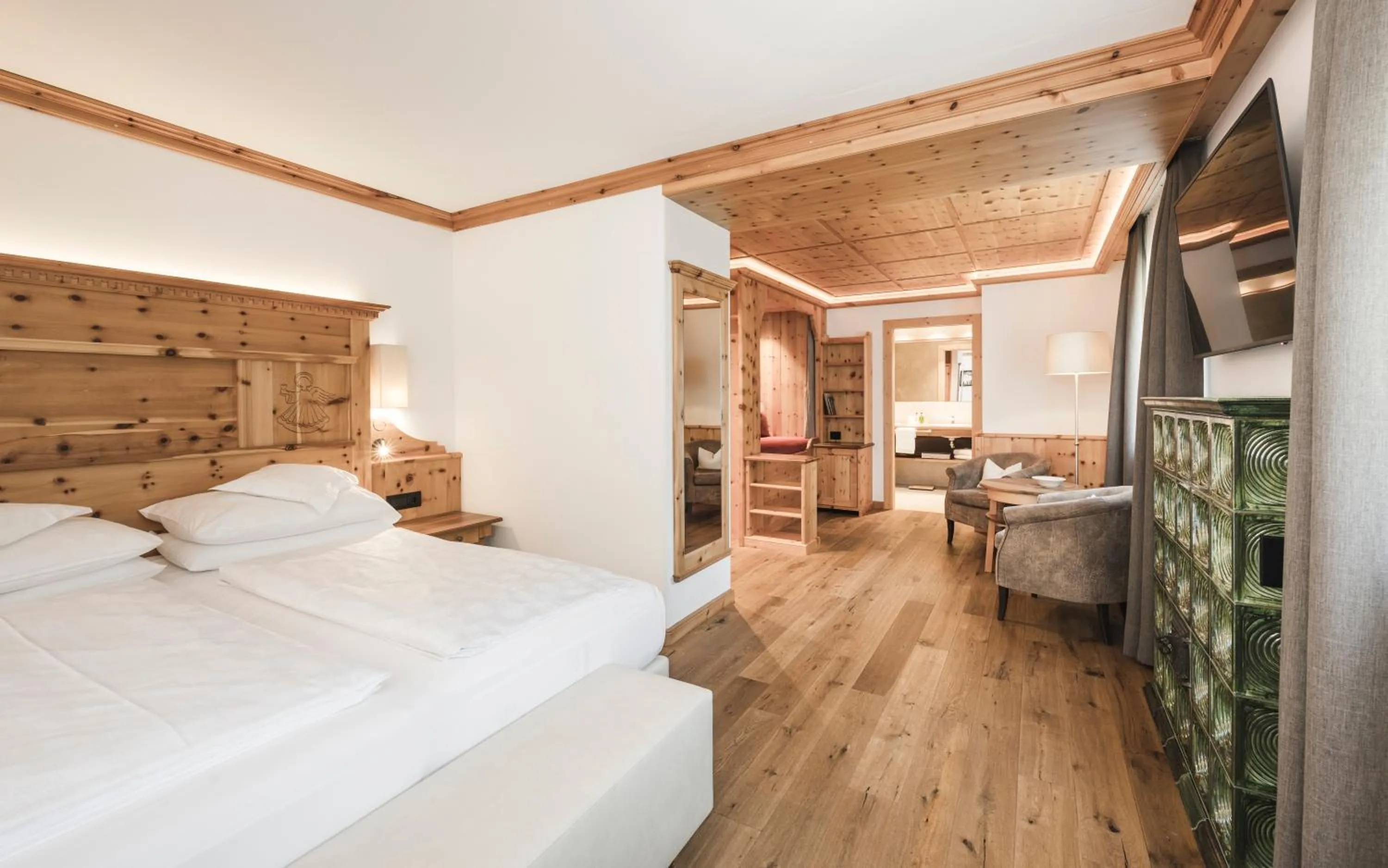 Bedroom, Bed in Hotel Angelo Engel