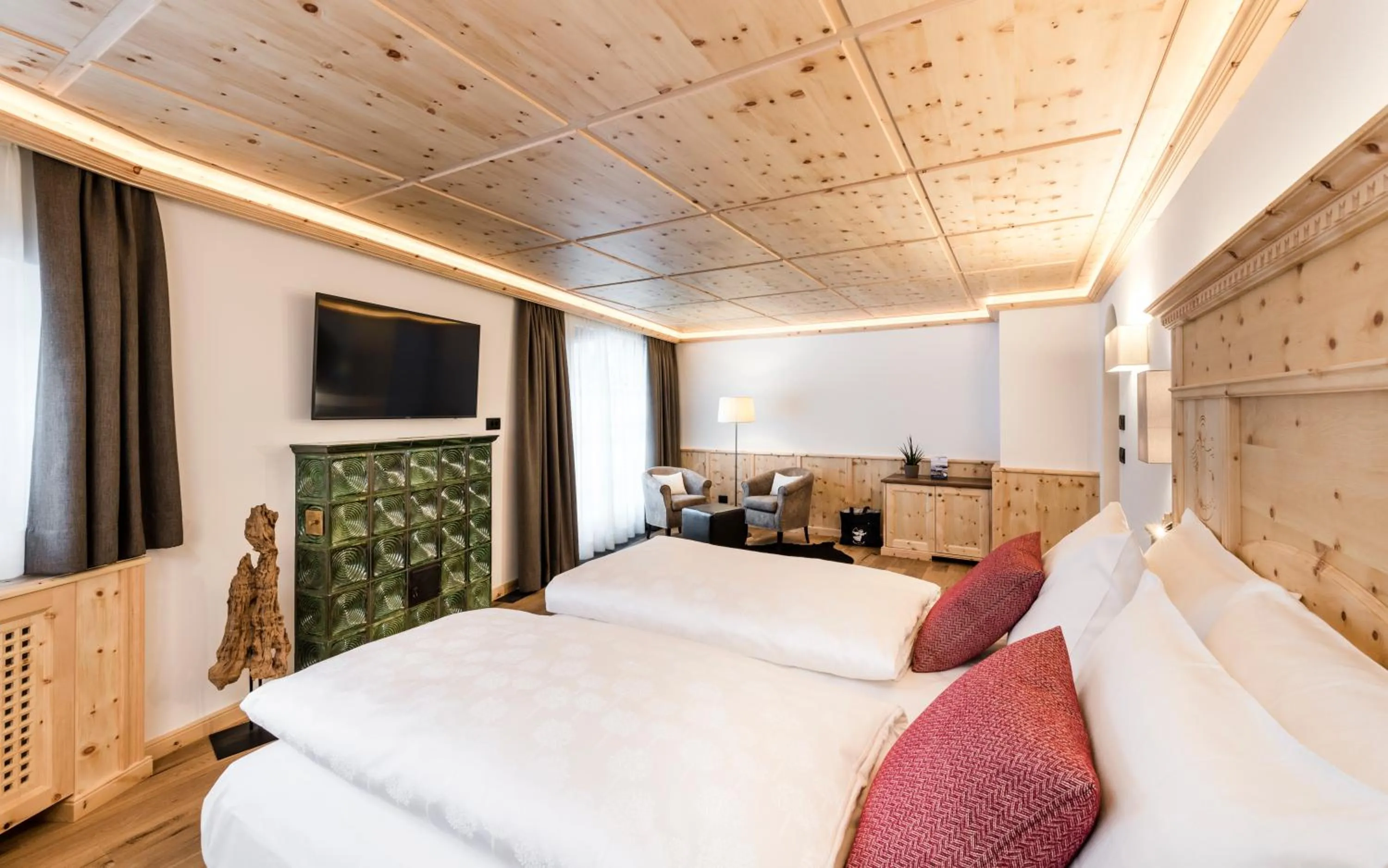 Bed in Hotel Angelo Engel