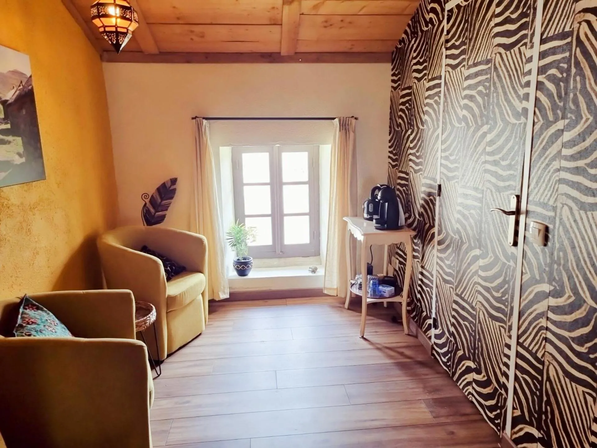 Seating area in Chambres d'Hôtes La Fougeraie