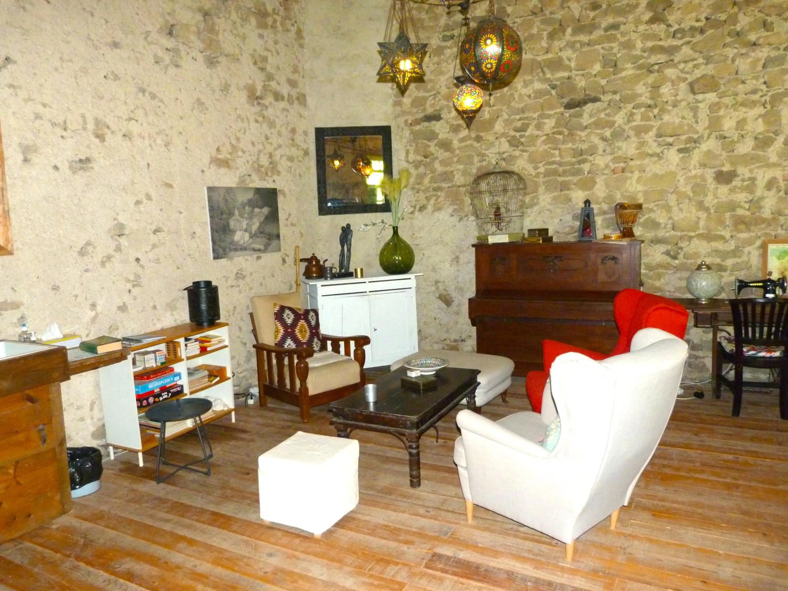 Living room in Chambres d'Hôtes La Fougeraie