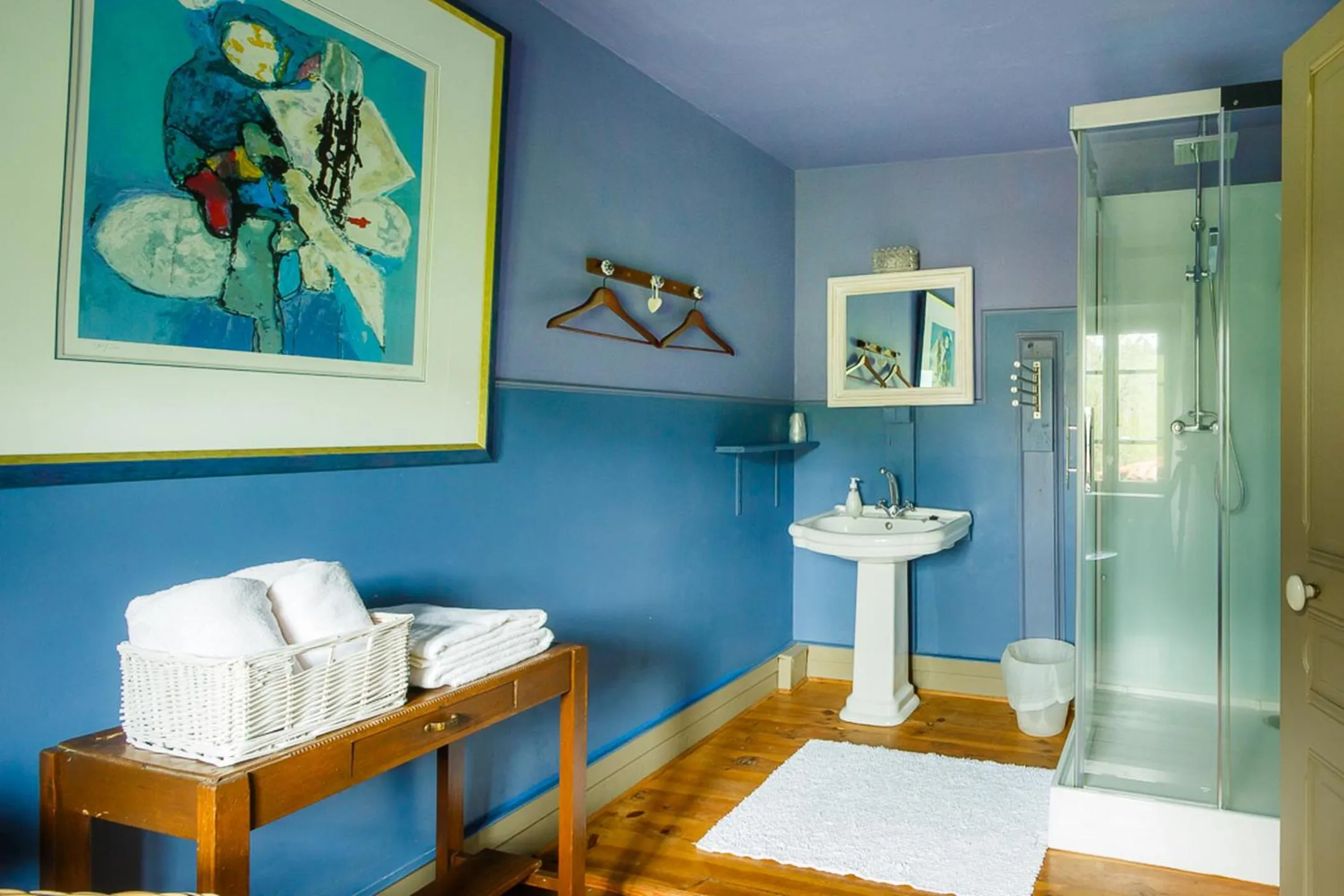 Bathroom in Chambres d'Hôtes La Fougeraie