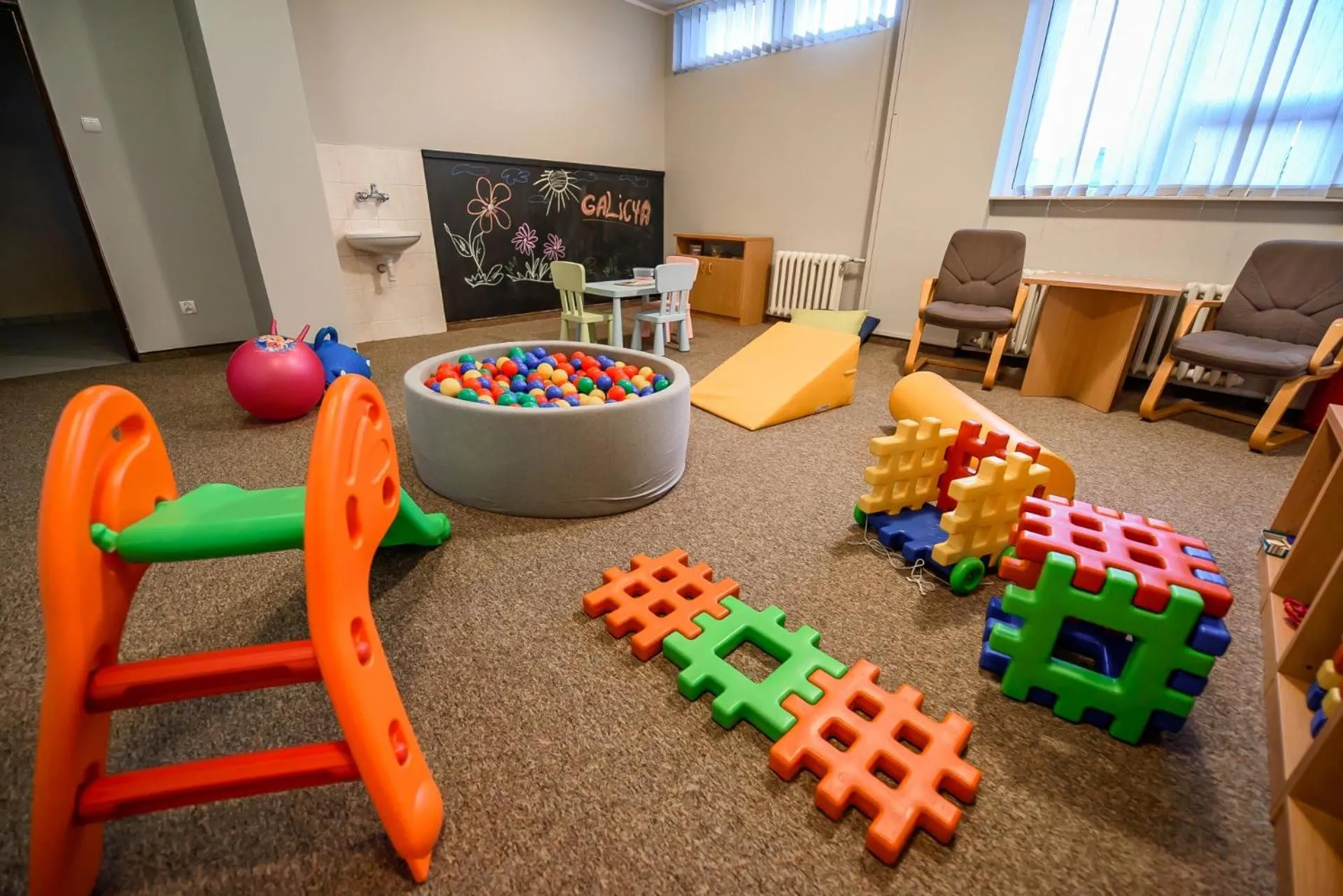 Children play ground in Ośrodek Szkoleniowo Wypoczynkowy Galicya