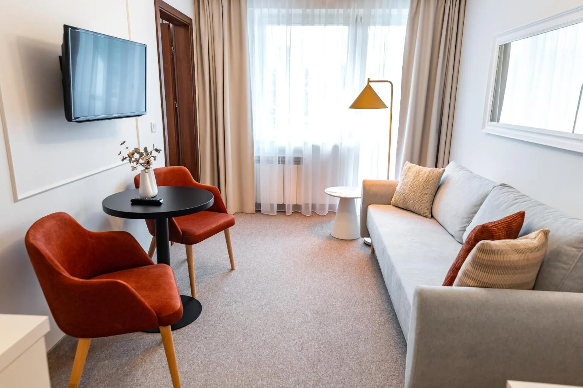 Seating area in Ośrodek Szkoleniowo Wypoczynkowy Galicya