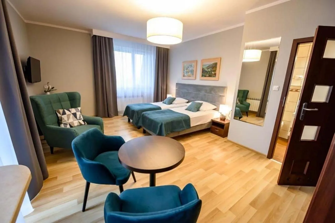 Photo of the whole room, Bed in Ośrodek Szkoleniowo Wypoczynkowy Galicya