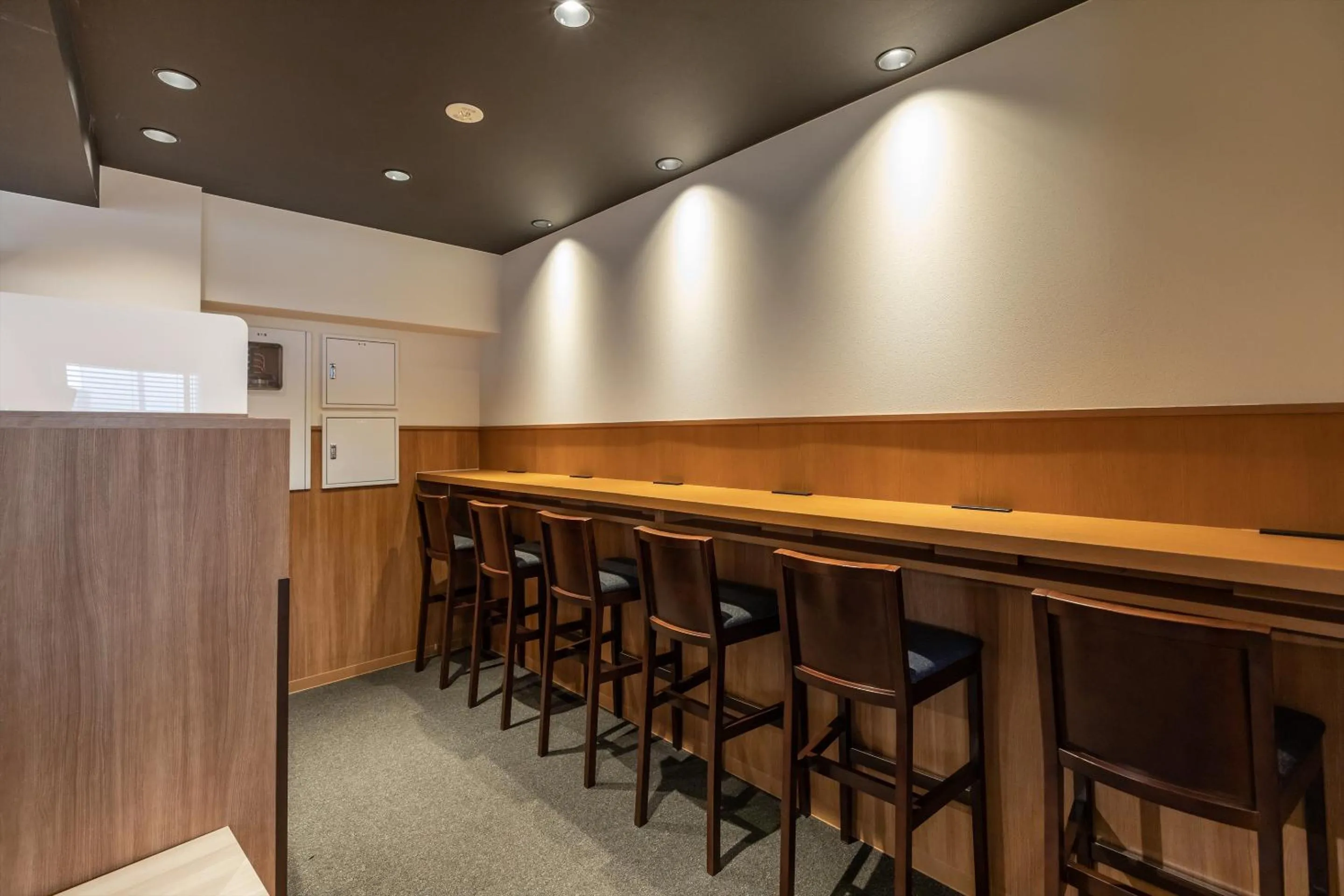 Lobby or reception in Tabist CapsuleHotel APODS Himeji Station