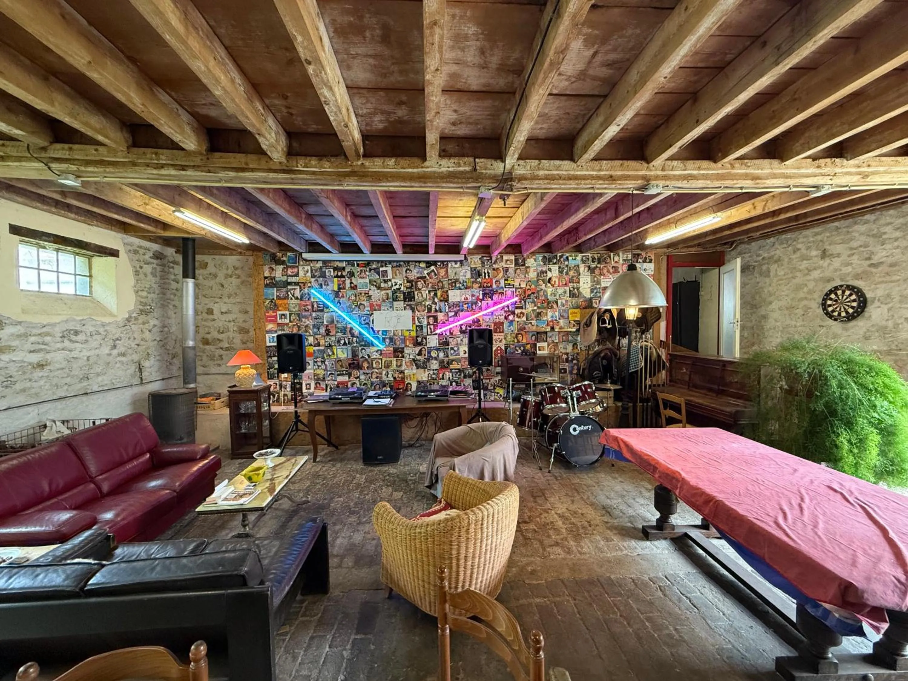 Seating area in Domaine Les Bertrands