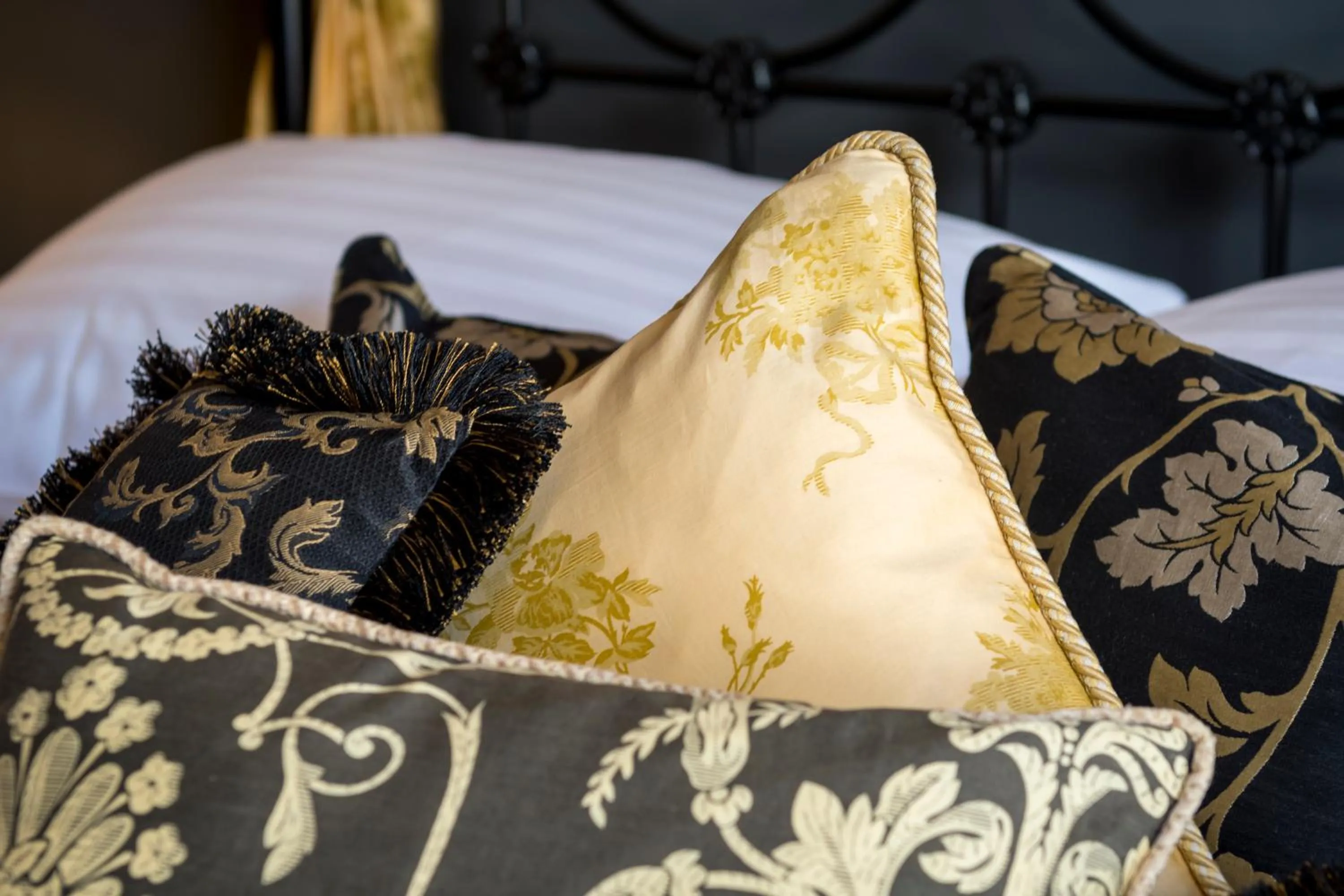 Decorative detail, Bed in Britannia House